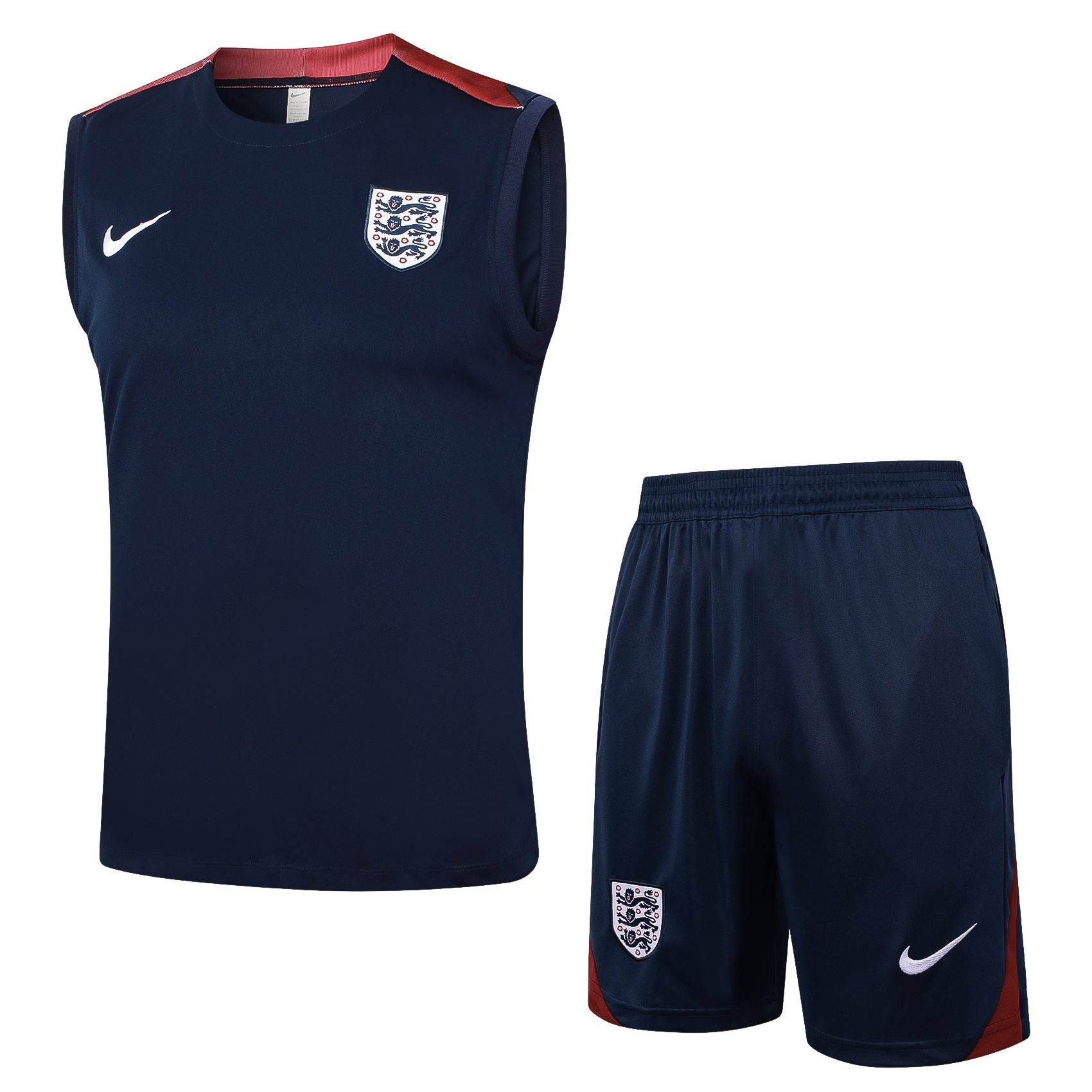 CONJUNTO SIN MANGAS INGLATERRA ENTRENAMIENTO ll 24/25 HOMBRE - ZonaCamisetas