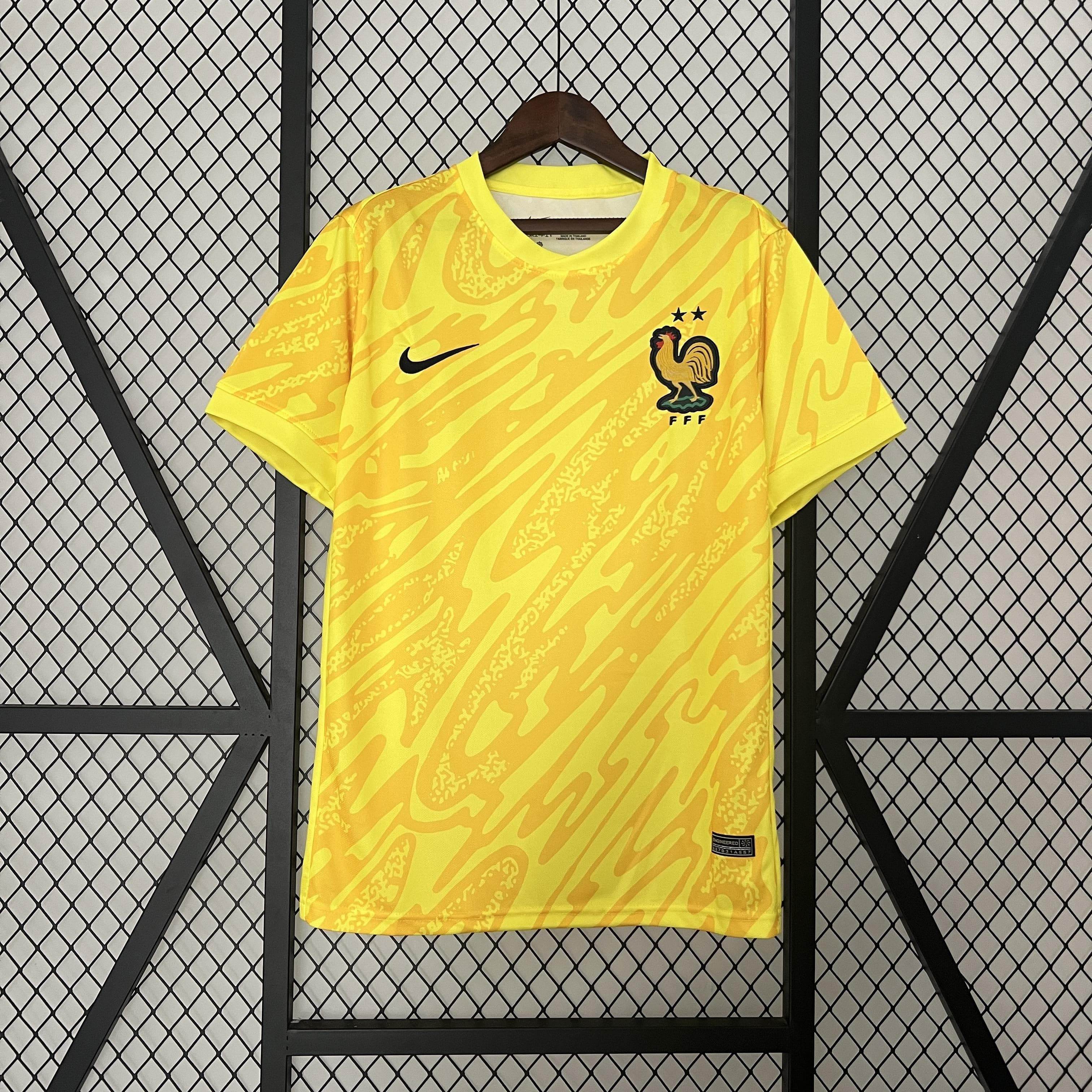 CAMISETA FRANCIA PORTERO I 24 HOMBRE (VERSIÓN FAN) - ZonaCamisetas