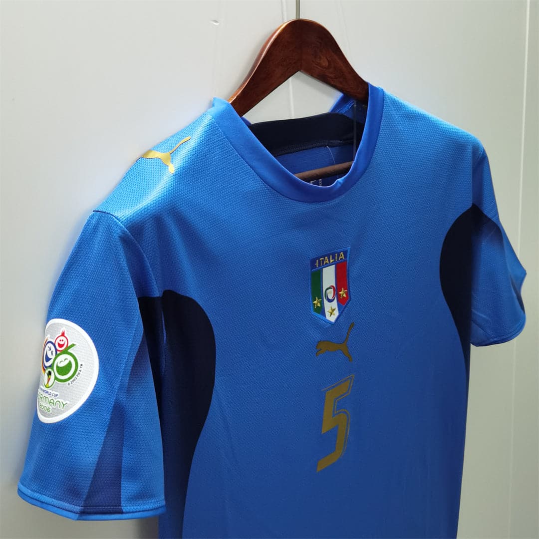 ZonaCamisetas ITALIA I MUNDIAL 2006 HOMBRE (RETRO) La Pelota Mundo ITALIA ITALY