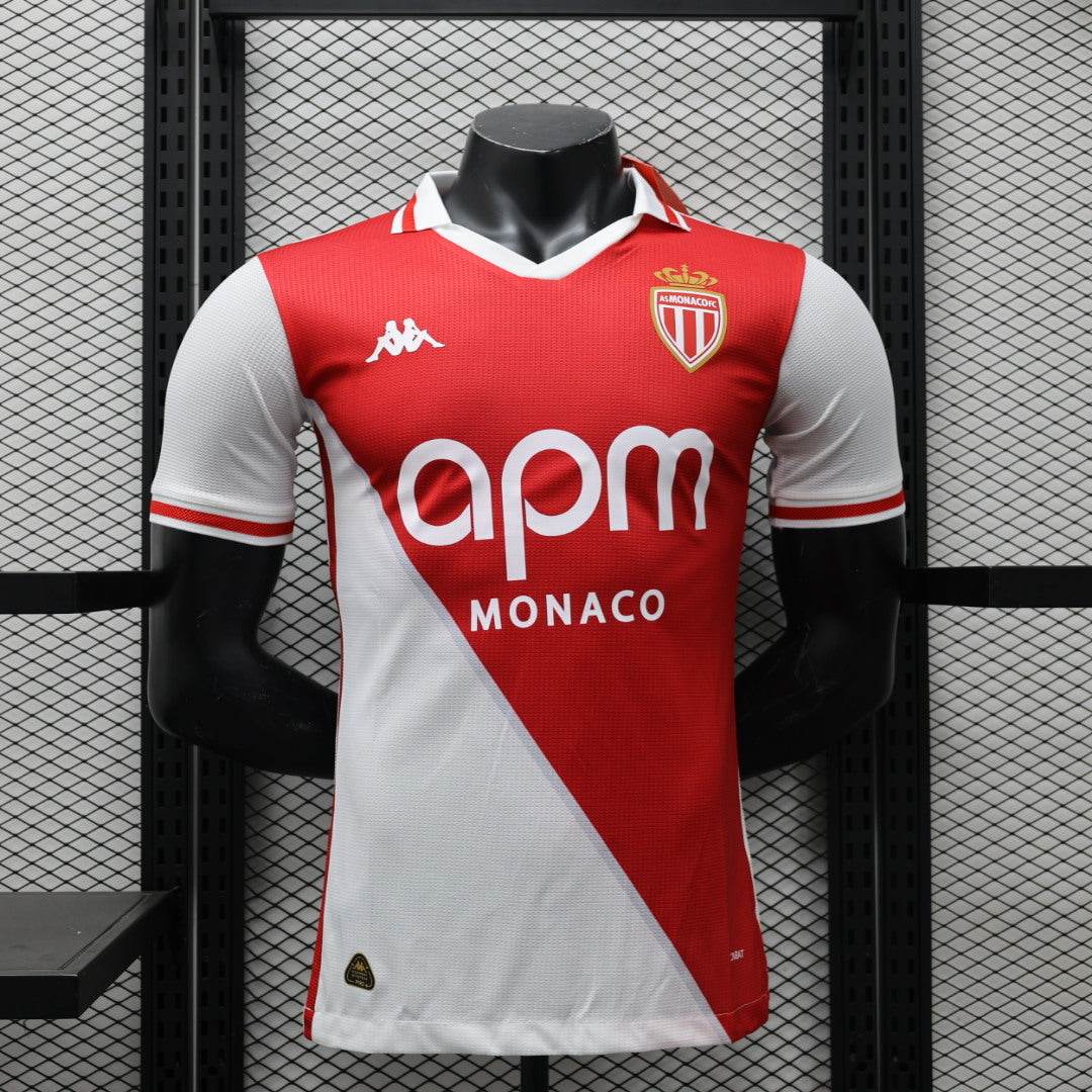 CAMISETA AS MONACO I 24/25 HOMBRE (VERSIÓN JUGADOR) - ZonaCamisetas