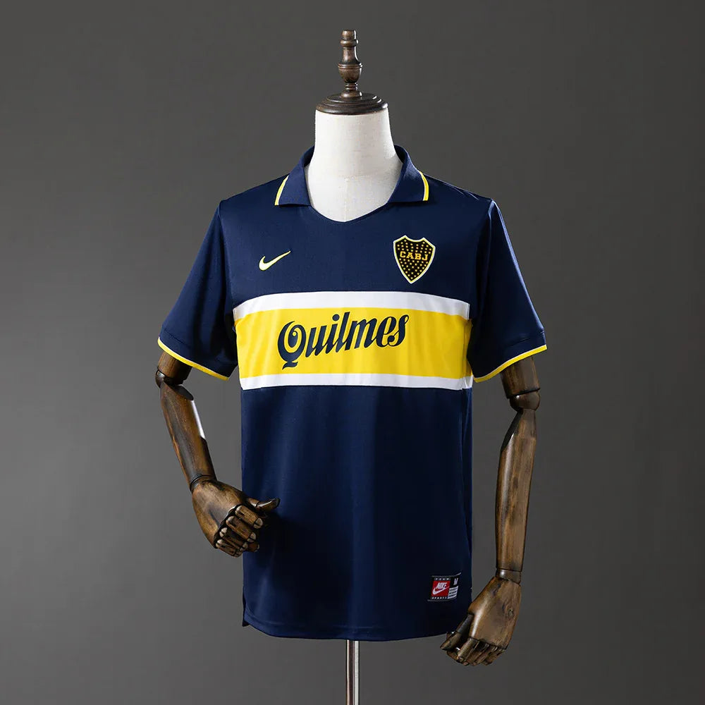 CAMISETA BOCA JUNIORS 97/98 HOMBRE (RETRO) - ZonaCamisetas