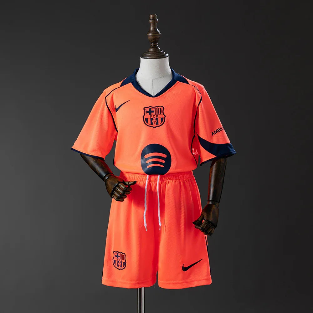 CAMISETA BARCELONA III 25/26 CONJUNTO INFANTIL - ZonaCamisetas
