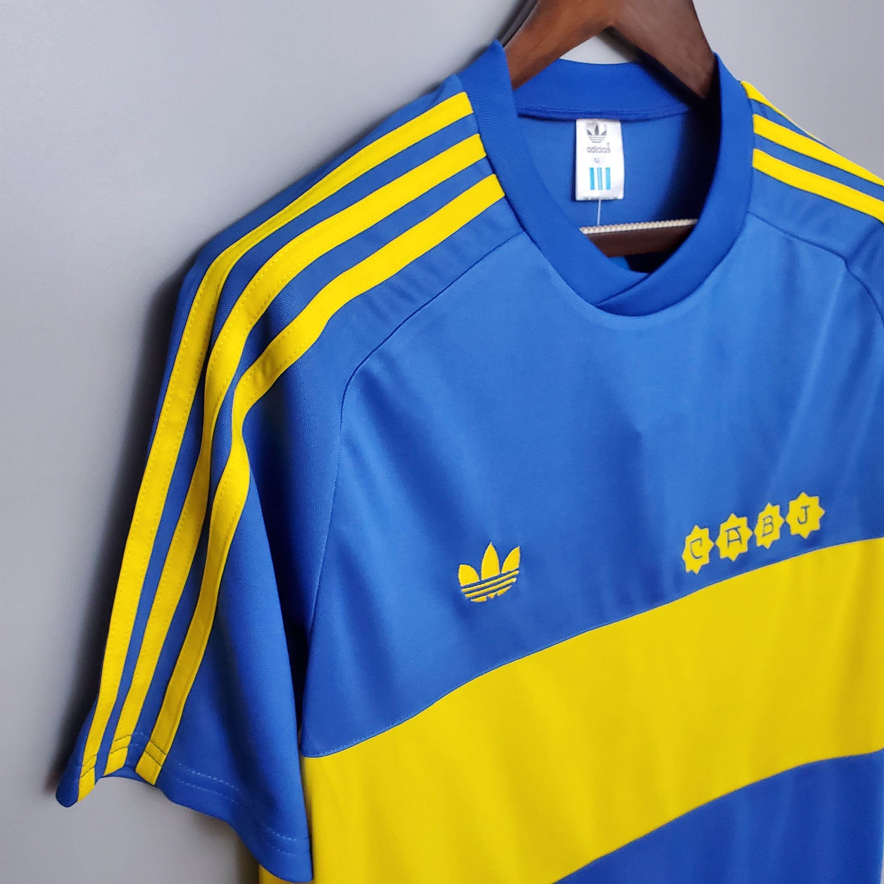 CAMISETA BOCA JUNIORS 1981 HOMBRE (RETRO) - ZonaCamisetas