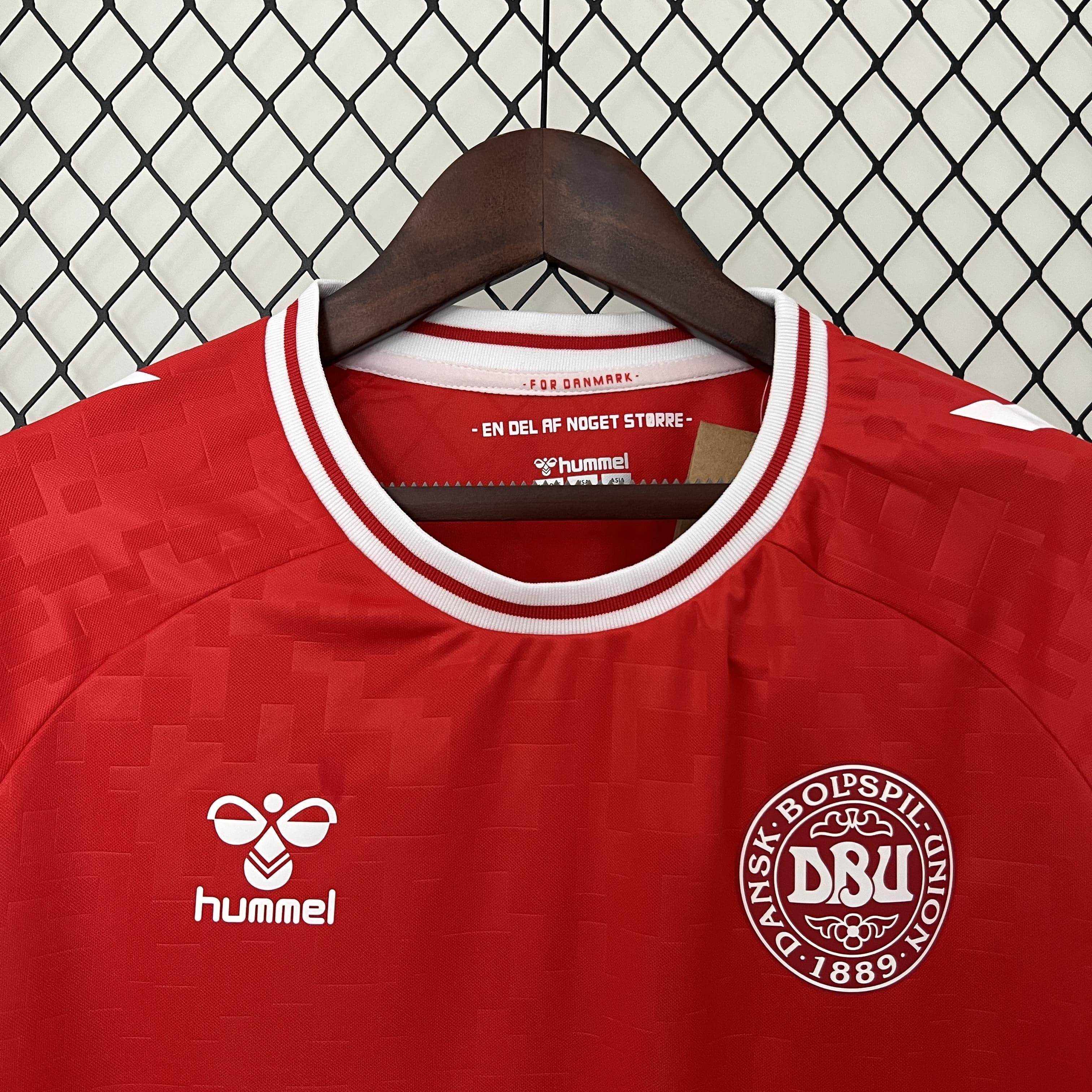 CAMISETA DINAMARCA I 24 HOMBRE (VERSIÓN FAN) - ZonaCamisetas