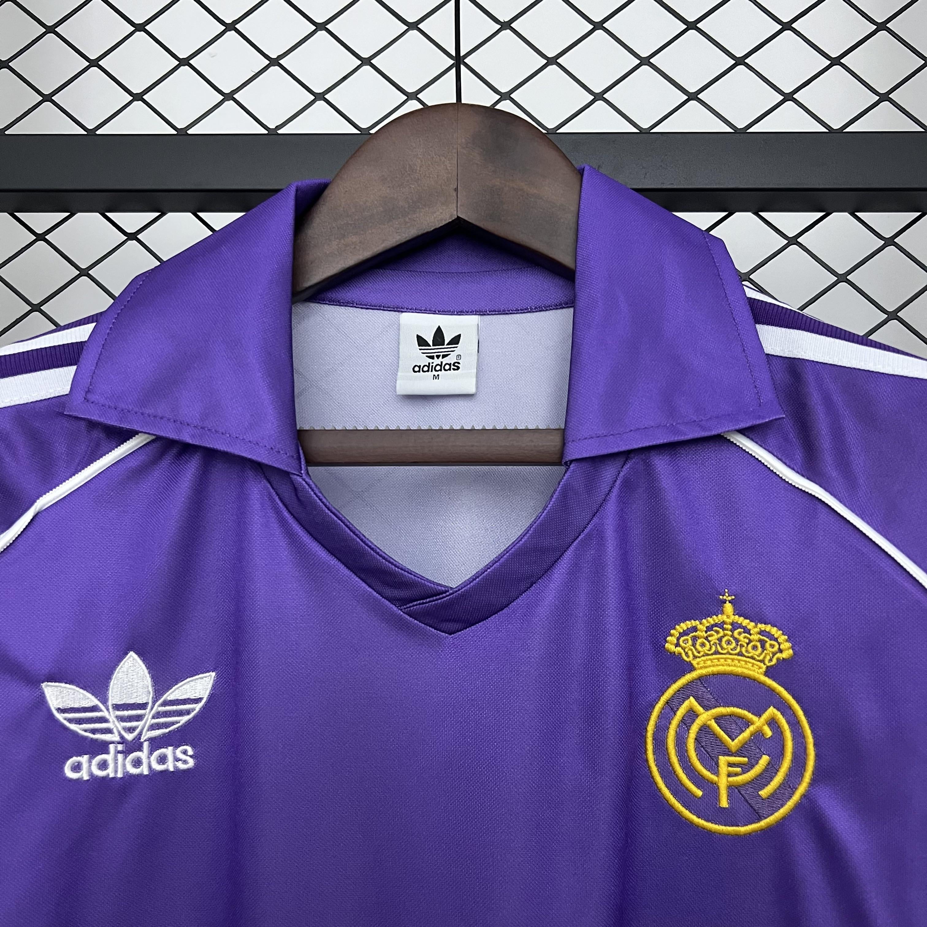 CAMISETA REAL MADRID II 84/85 HOMBRE (RETRO)