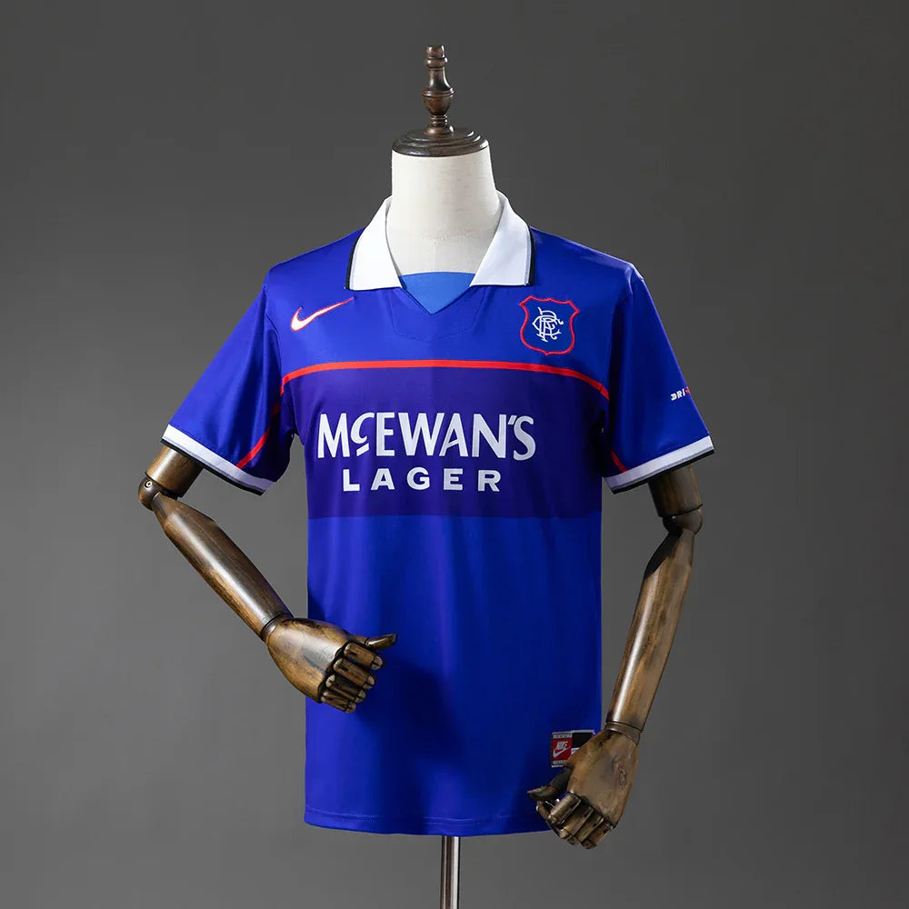 CAMISETA RANGERS I 97/99 HOMBRE (RETRO) - ZonaCamisetas