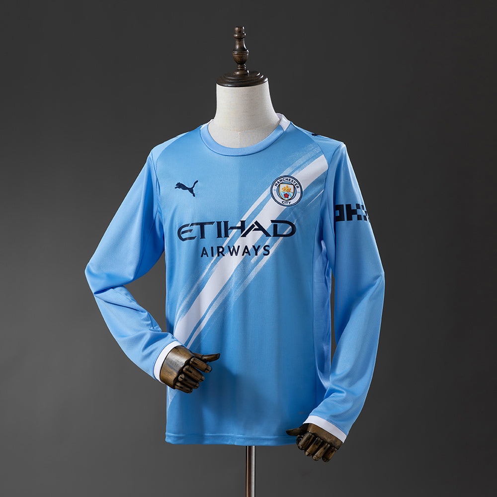 CAMISETA MANCHESTER CITY l 25/26 MANGA LARGA HOMBRE (VERSIÓN FAN)