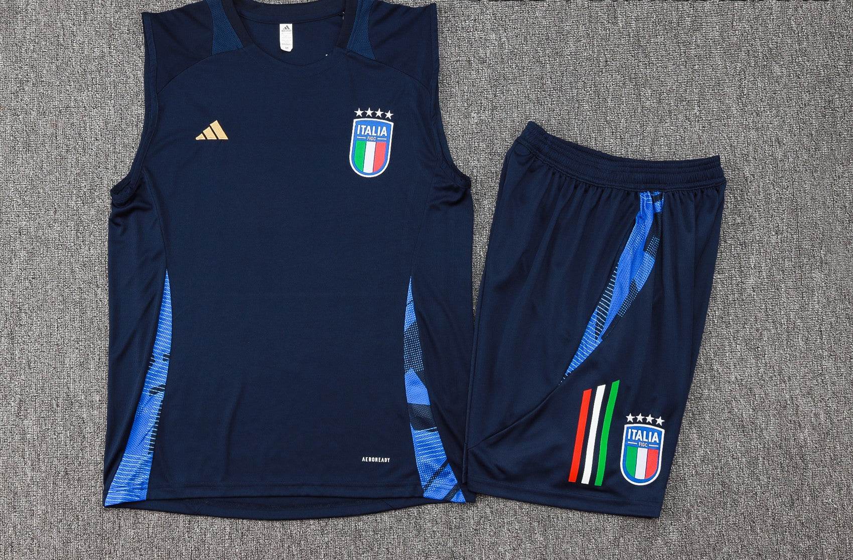 CONJUNTO SIN MANGAS ITALIA ENTRENAMIENTO lI 24/25 HOMBRE - ZonaCamisetas