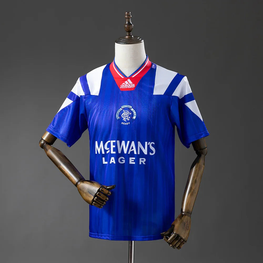 CAMISETA RANGERS I 92/94 HOMBRE (RETRO) - ZonaCamisetas