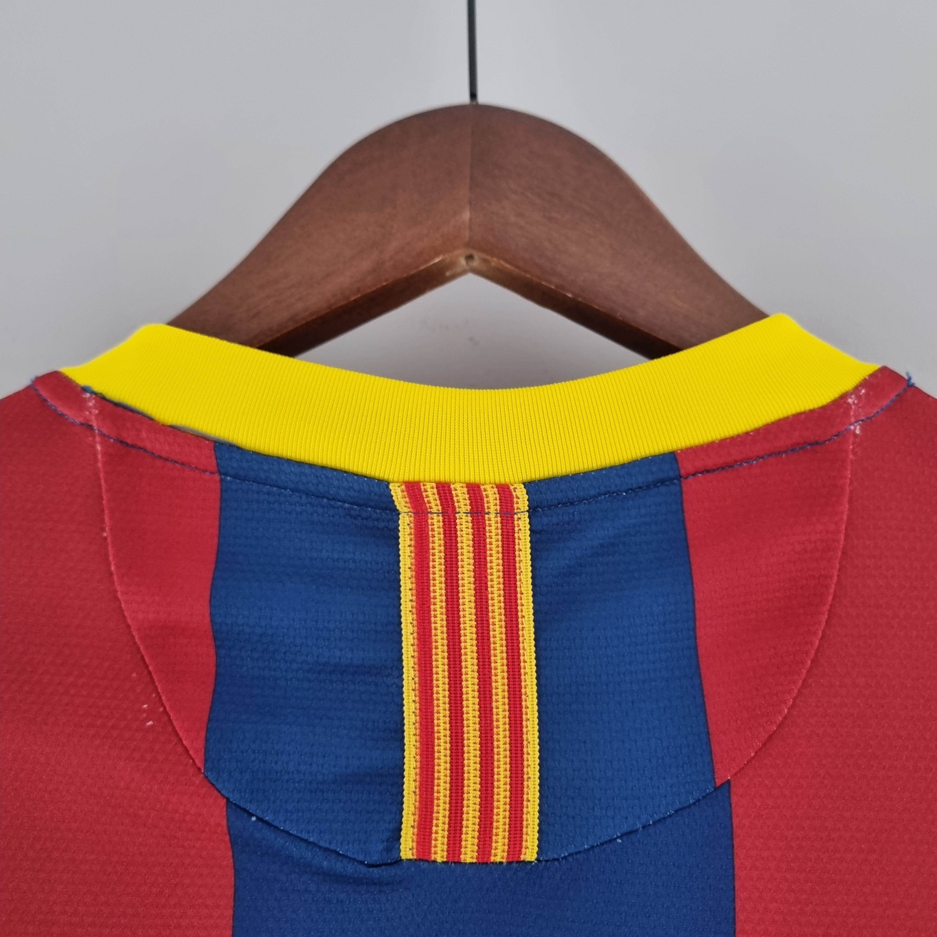 CAMISETA BARCELONA I 10/11 HOMBRE (RETRO) MANGA LARGA - ZonaCamisetas