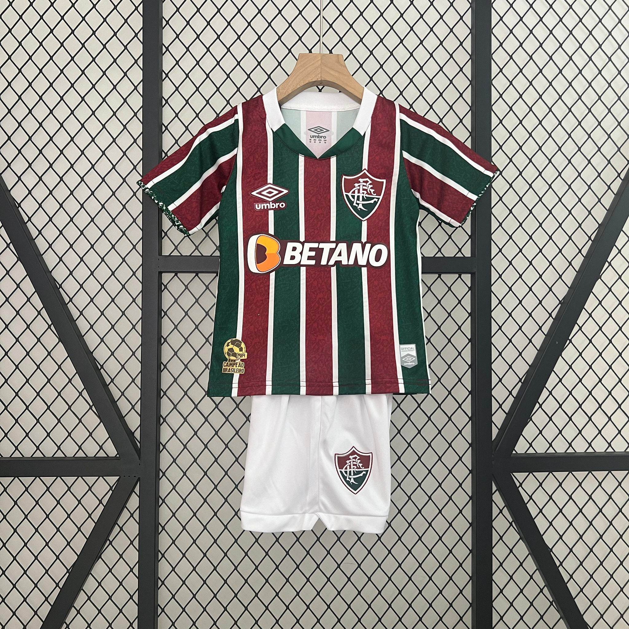 CAMISETA FLUMINENSE I 24/25 CONJUNTO INFANTIL - ZonaCamisetas