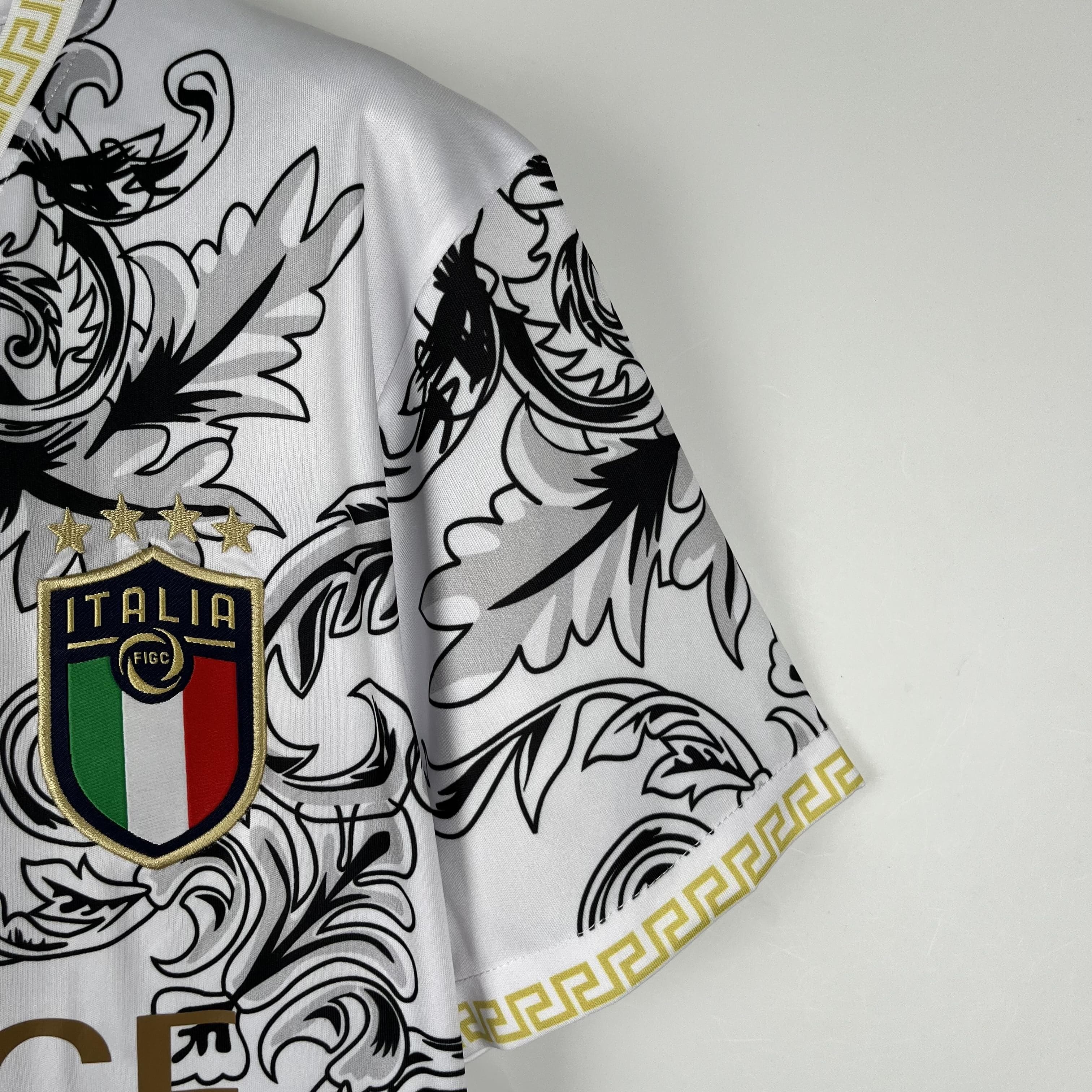 CAMISETA ITALIA EDICIÓN ESPECIAL WHITE 2024 HOMBRE (VERSIÓN FAN)