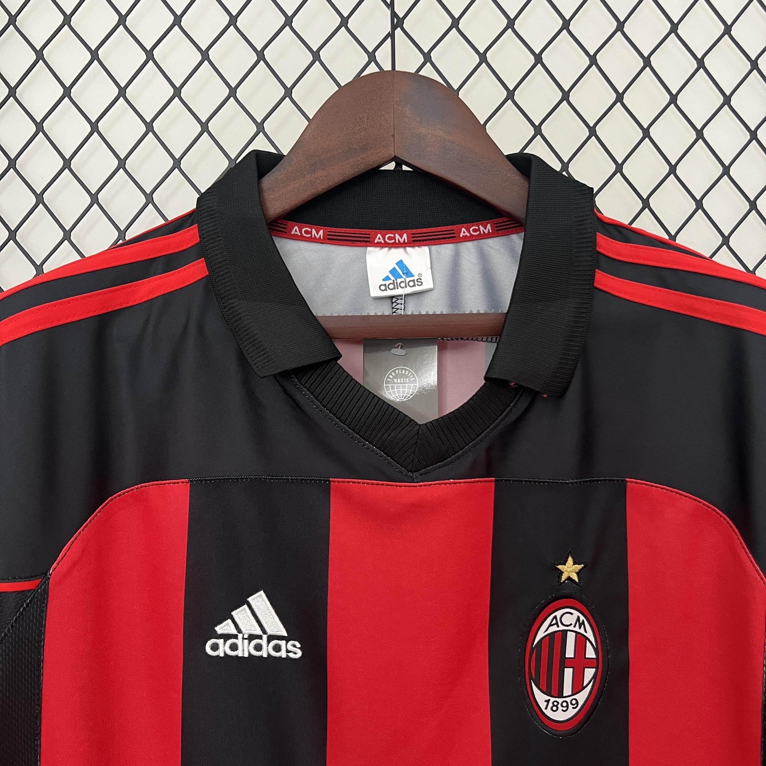 CAMISETA AC MILAN I 00/01 HOMBRE (RETRO) - ZonaCamisetas