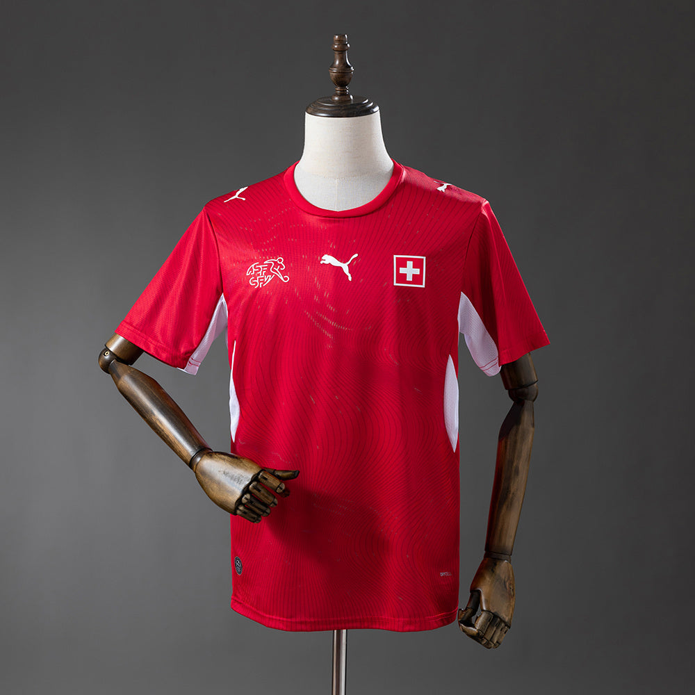 CAMISETA SUIZA l 2026 HOMBRE (VERSIÓN FAN)