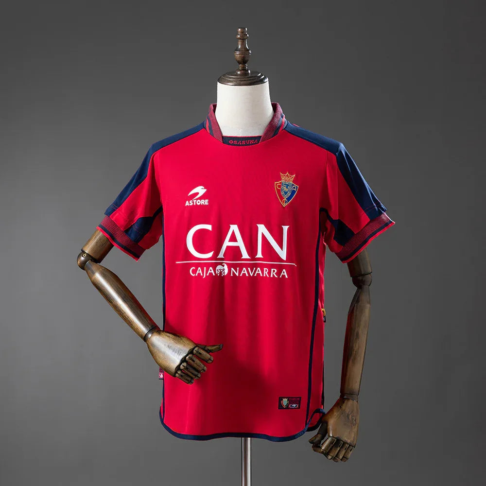 CAMISETA OSASUNA I 00/02 HOMBRE (RETRO) - ZonaCamisetas
