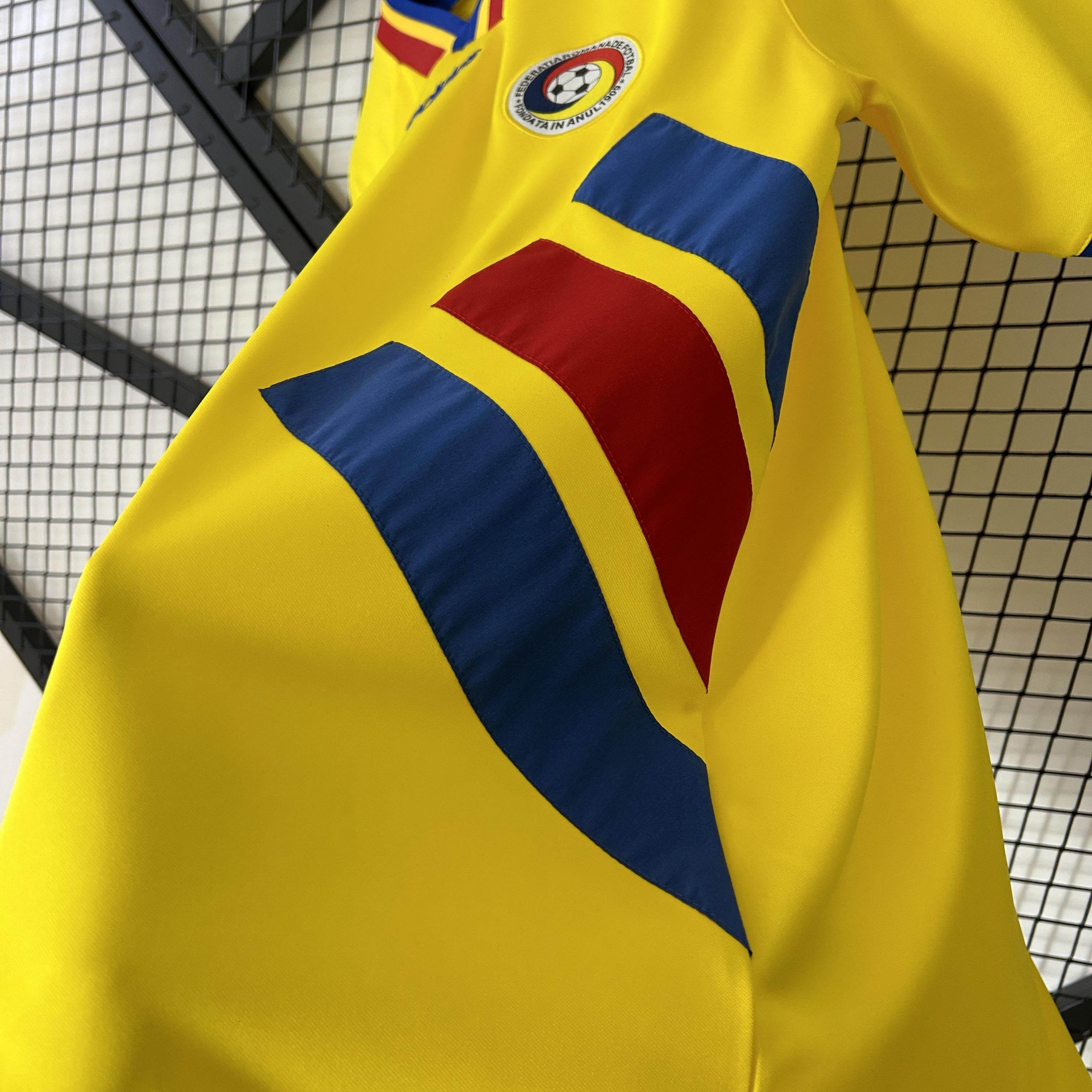CAMISETA RUMANIA I 1994 HOMBRE (RETRO) - ZonaCamisetas