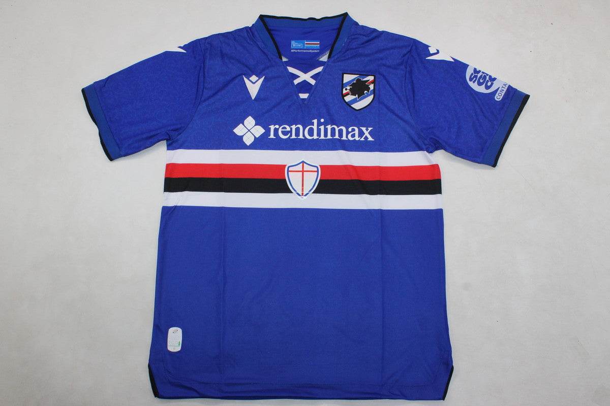 CAMISETA SAMPDORIA l 24/25 HOMBRE (VERSIÓN FAN) - ZonaCamisetas