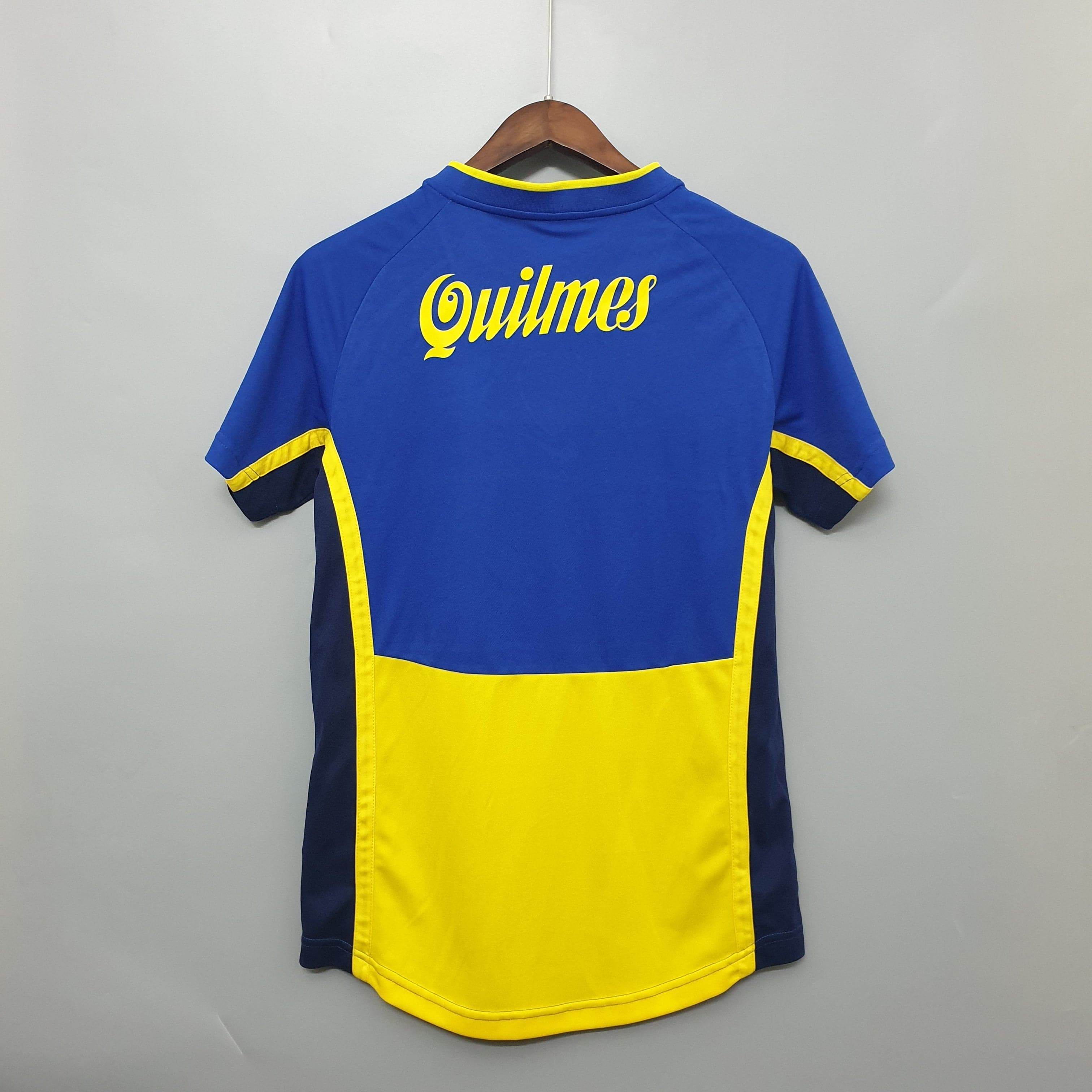 CAMISETA BOCA JUNIORS 2001 HOMBRE (RETRO) - ZonaCamisetas