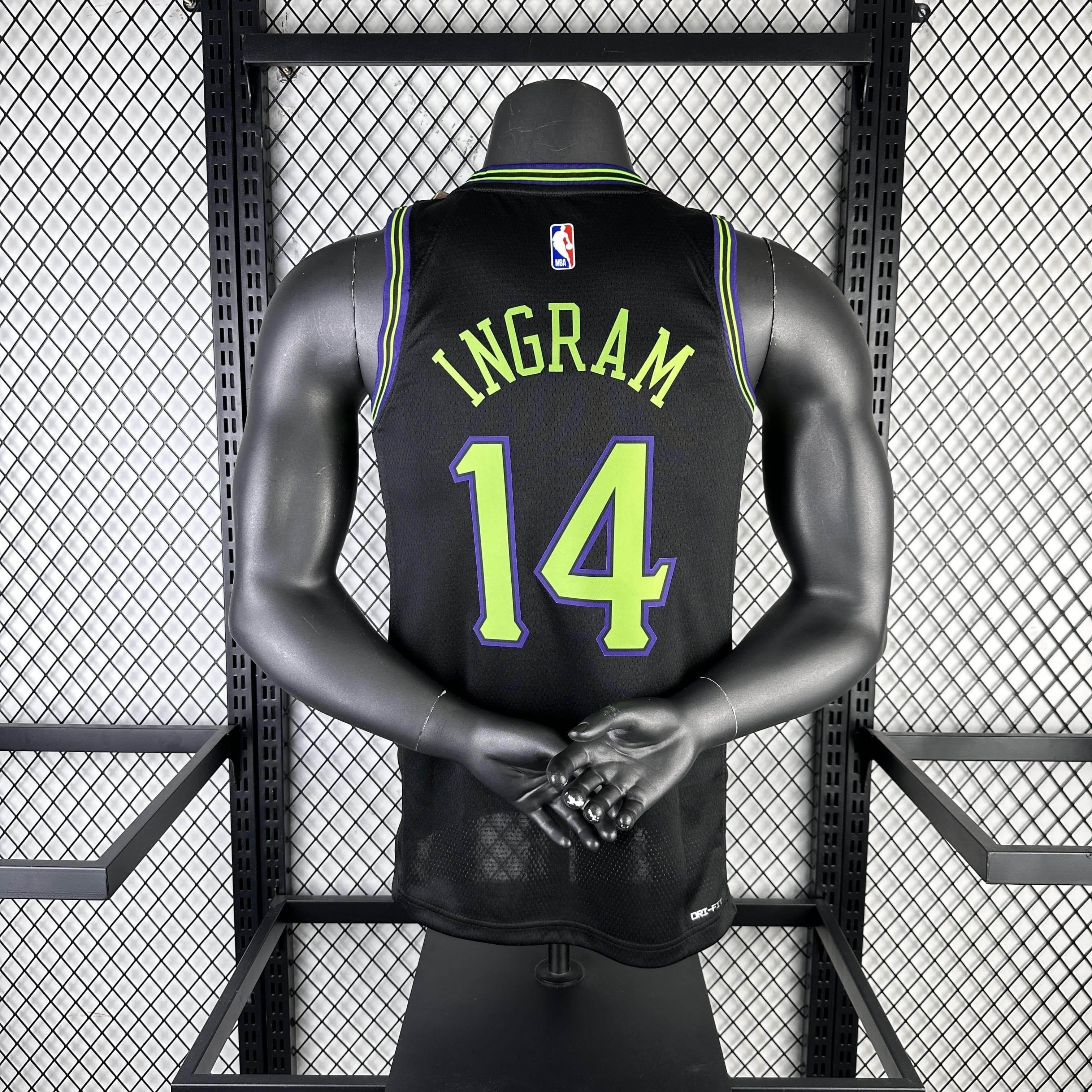 CAMISETA PELICANS SEASON 24 HOMBRE EDICIÓN INGRAM (NBA) - ZonaCamisetas