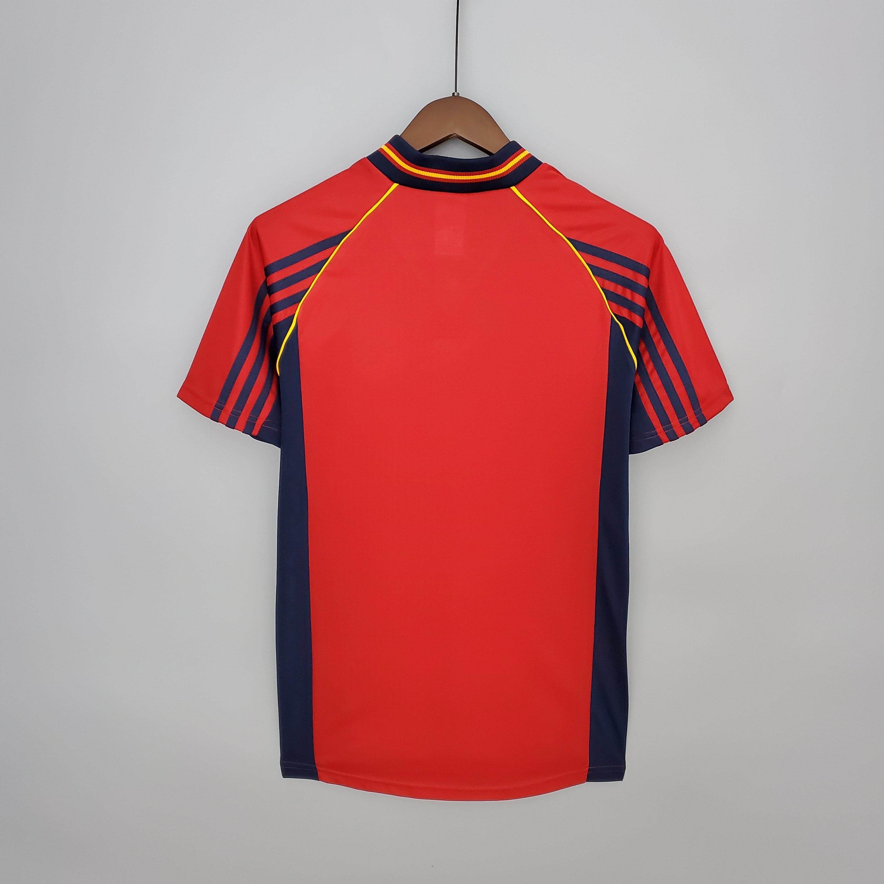 CAMISETA ESPAÑA I 98 HOMBRE (RETRO) - ZonaCamisetas