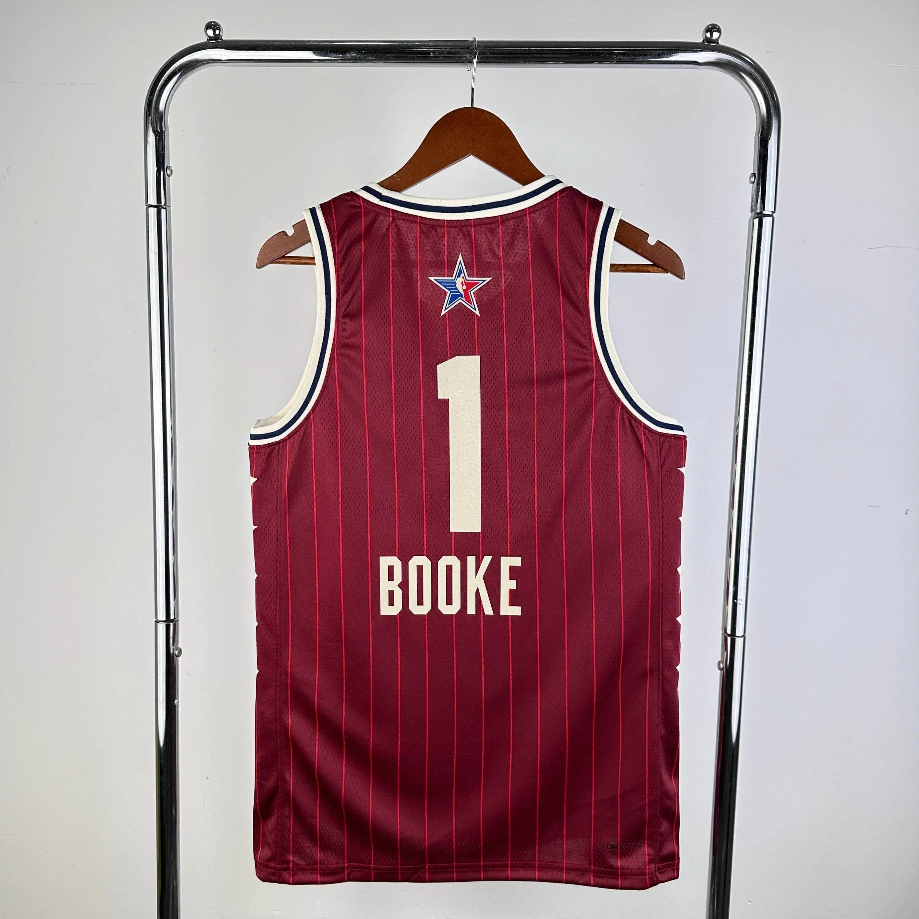 CAMISETA ALL STAR RED SEASON 24 HOMBRE EDICION BOOKE (NBA) - ZonaCamisetas