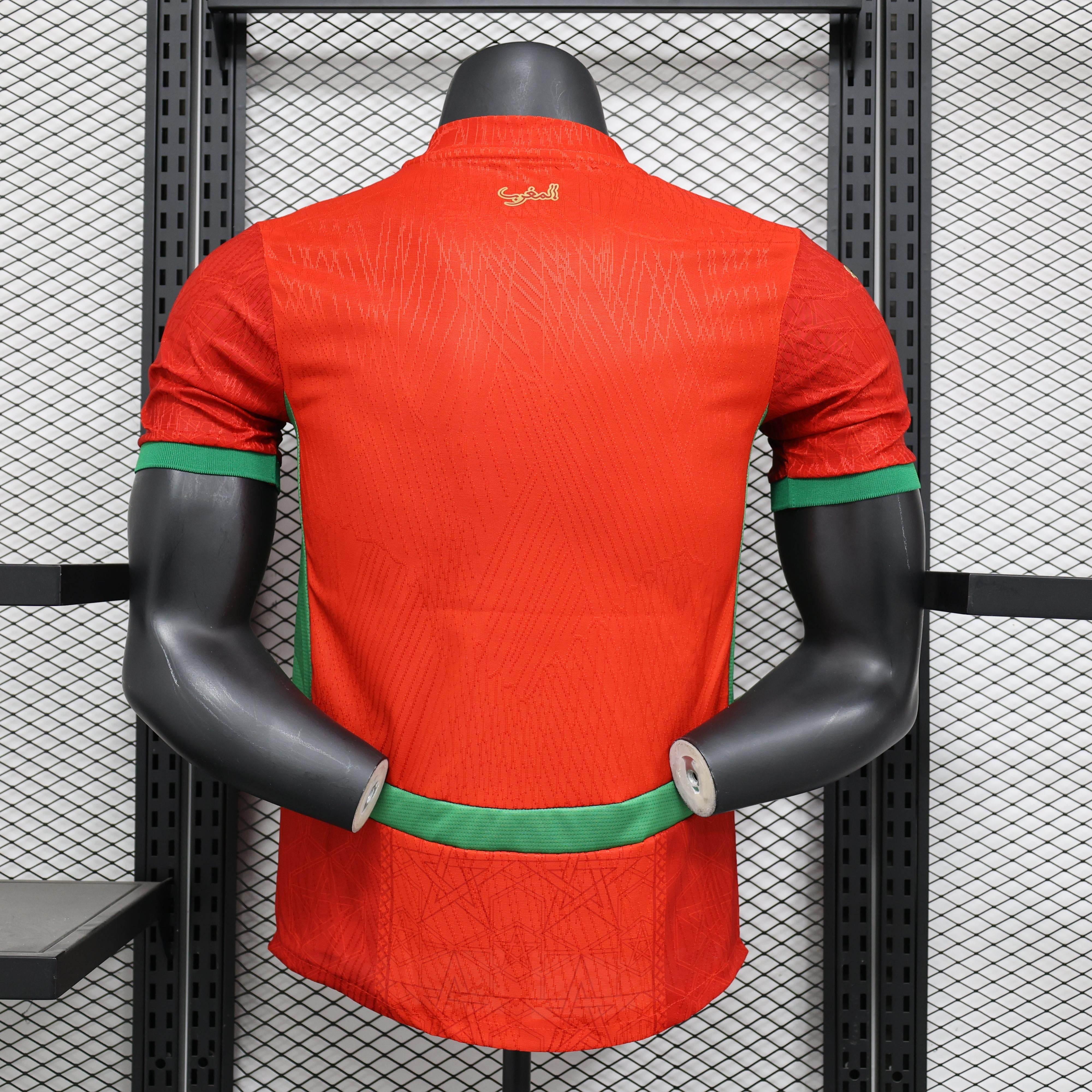 CAMISETA MOROCCO I 24/25 HOMBRE (VERSIÓN JUGADOR) - ZonaCamisetas