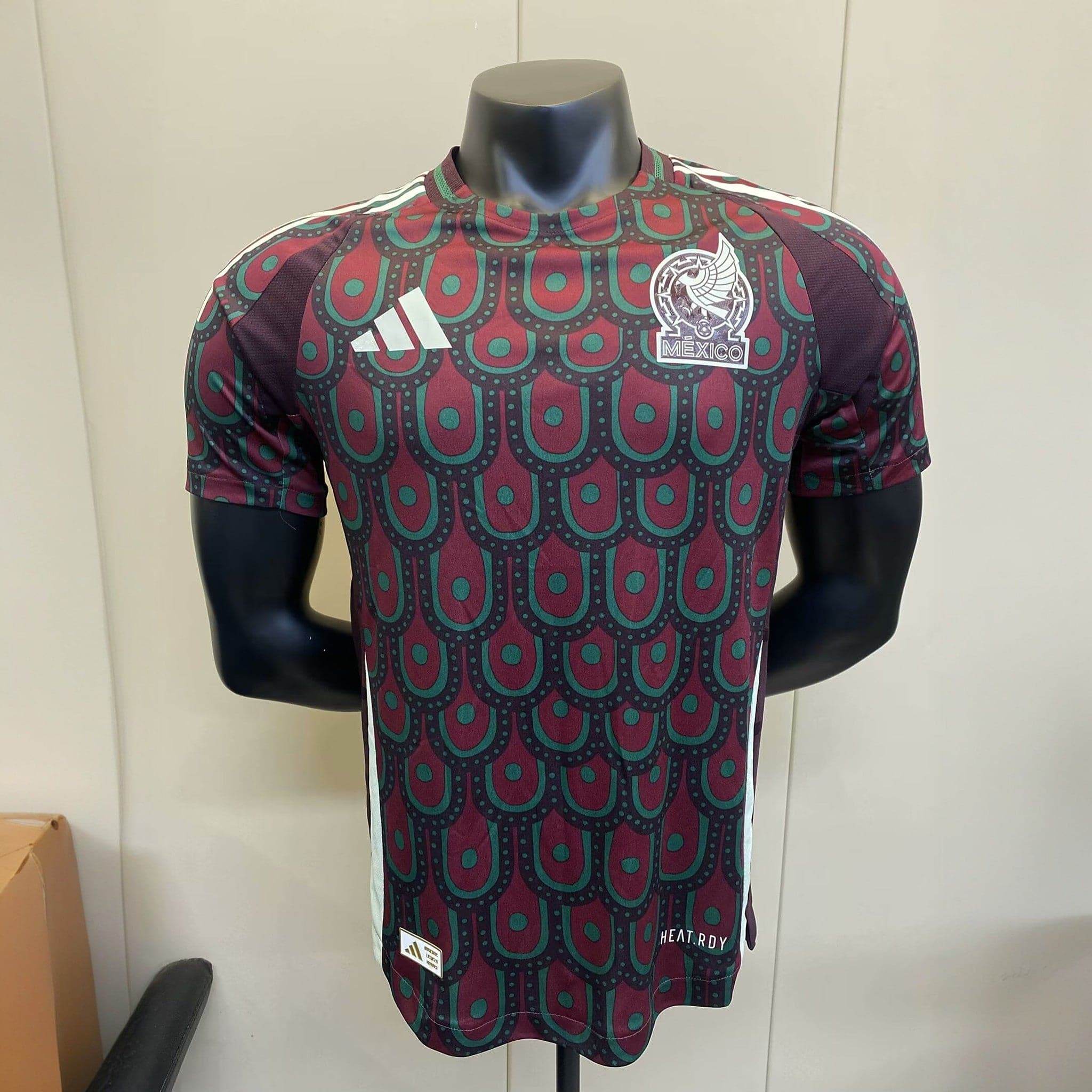 CAMISETA MEXICO I 2024 HOMBRE (VERSIÓN JUGADOR) - ZonaCamisetas