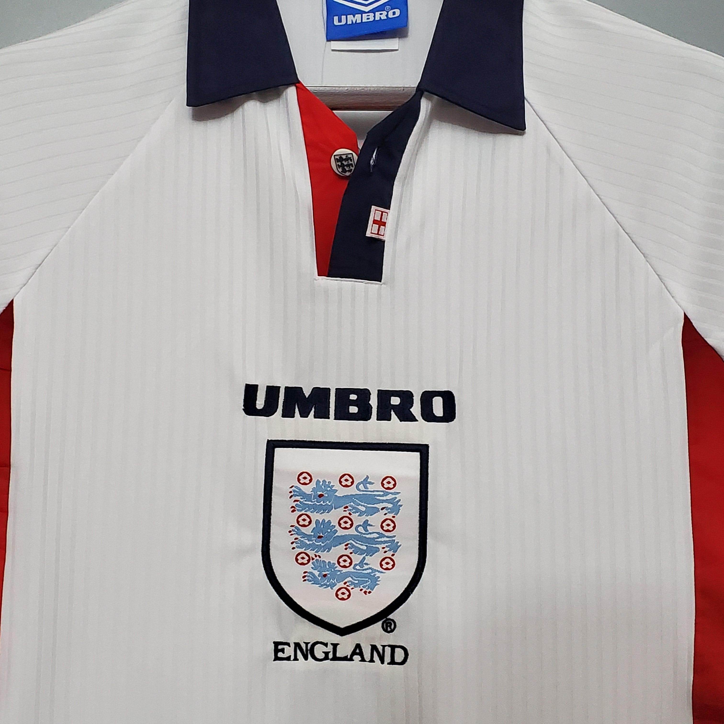 CAMISETA INGLATERRA I 1998 HOMBRE (RETRO) - ZonaCamisetas