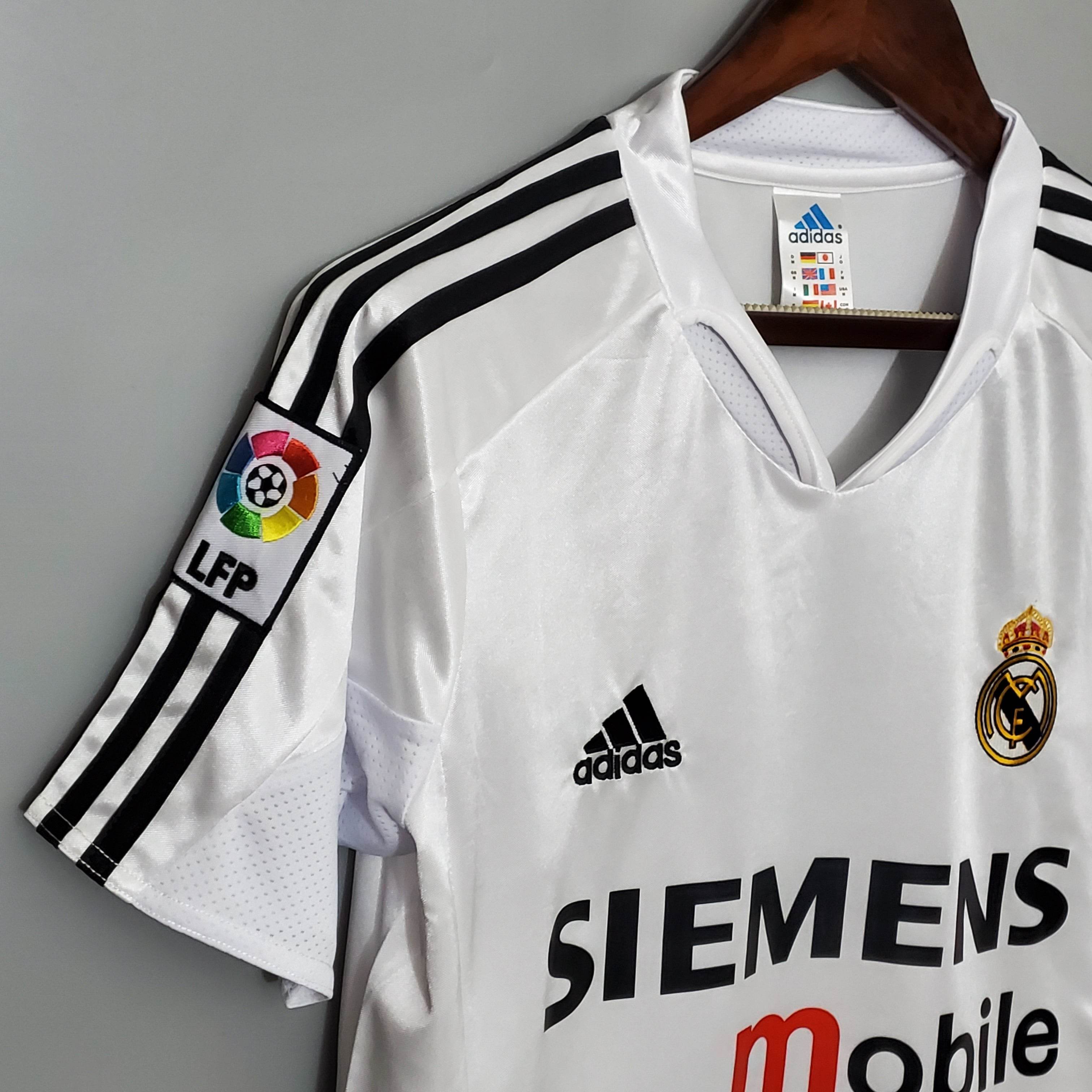 CAMISETA REAL MADRID I 04/05 HOMBRE (RETRO) - ZonaCamisetas