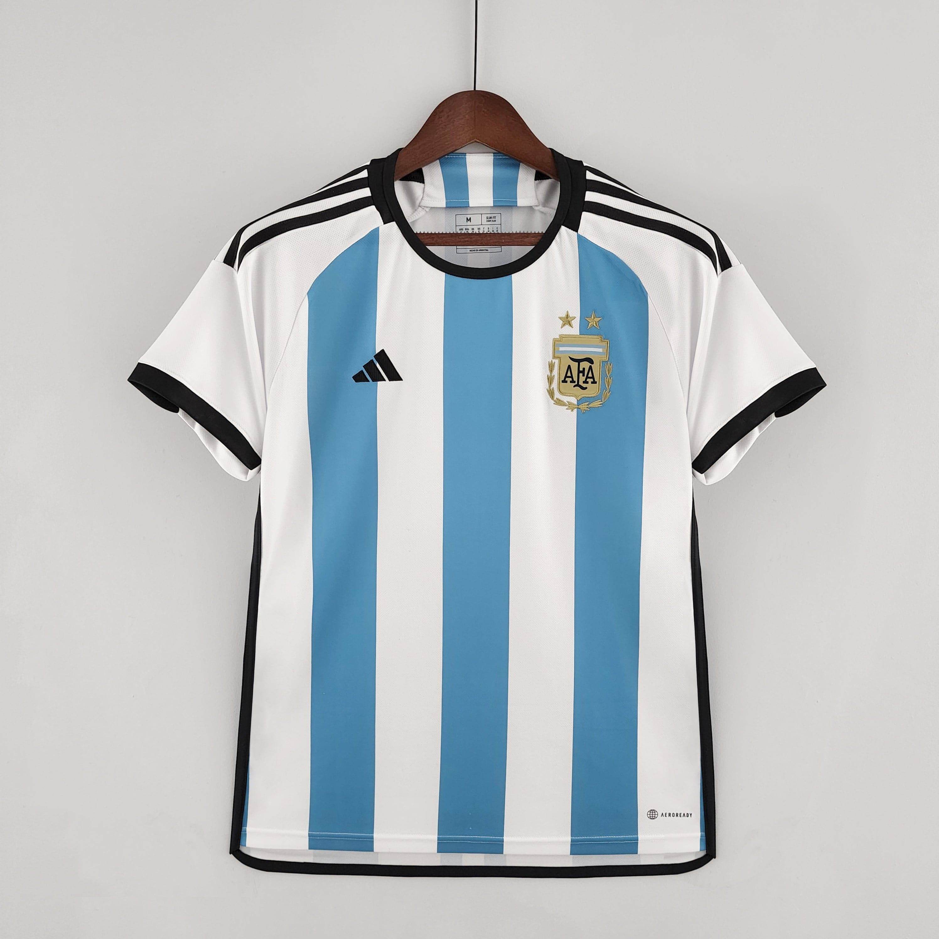 CAMISETA ARGENTINA I 2022 HOMBRE (RETRO) - ZonaCamisetas
