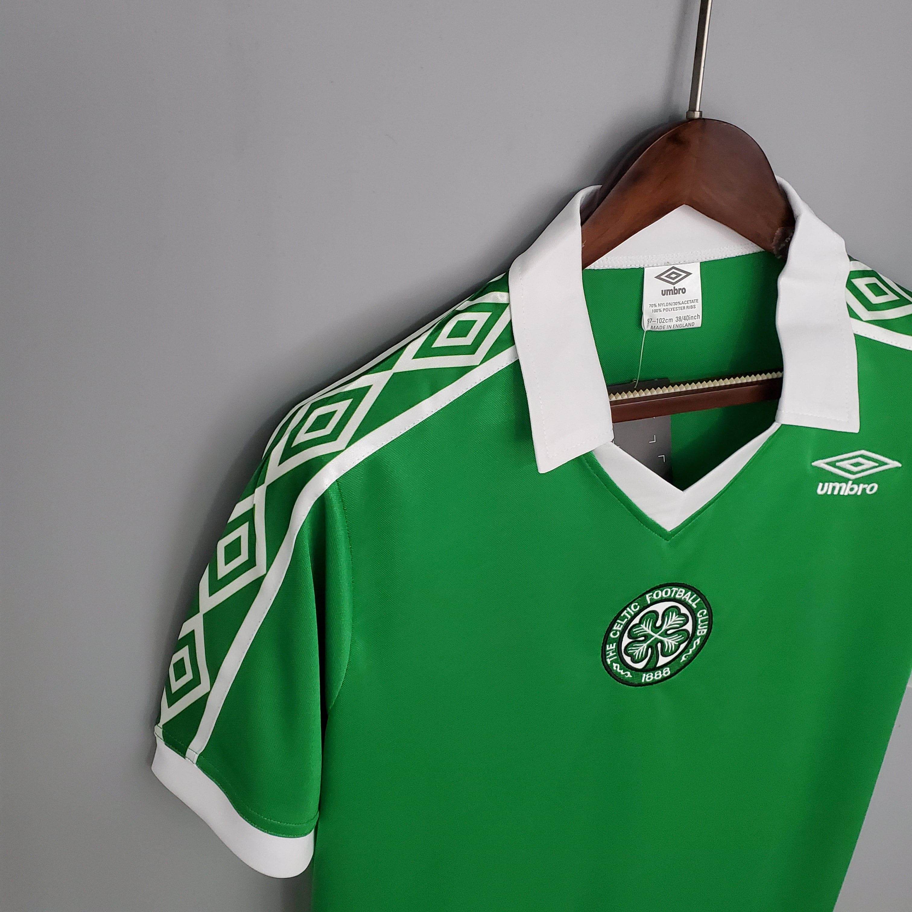 CAMISETA CELTIC II 1980 HOMBRE (RETRO) - ZonaCamisetas