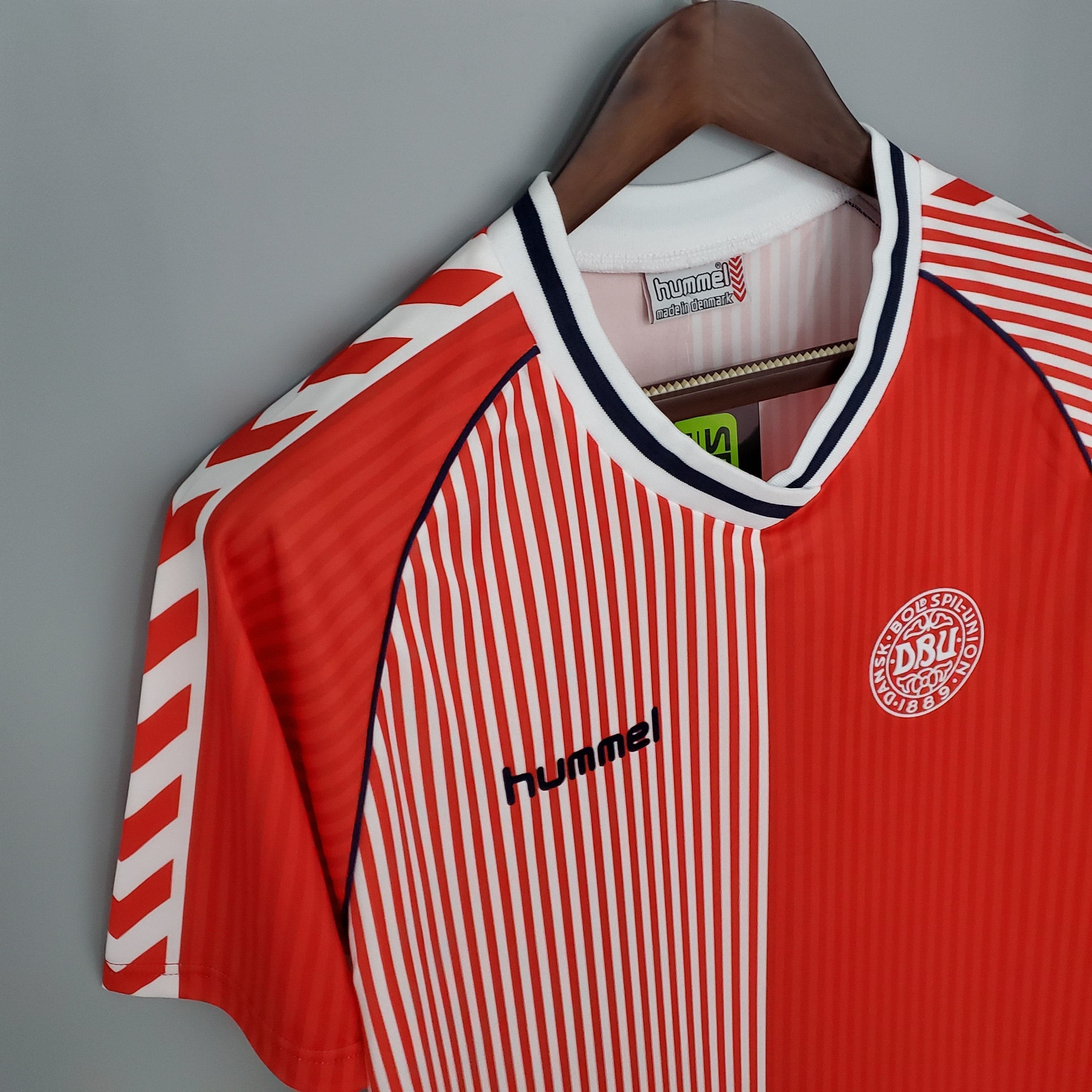 CAMISETA DINAMARCA I 86/87 HOMBRE (RETRO)
