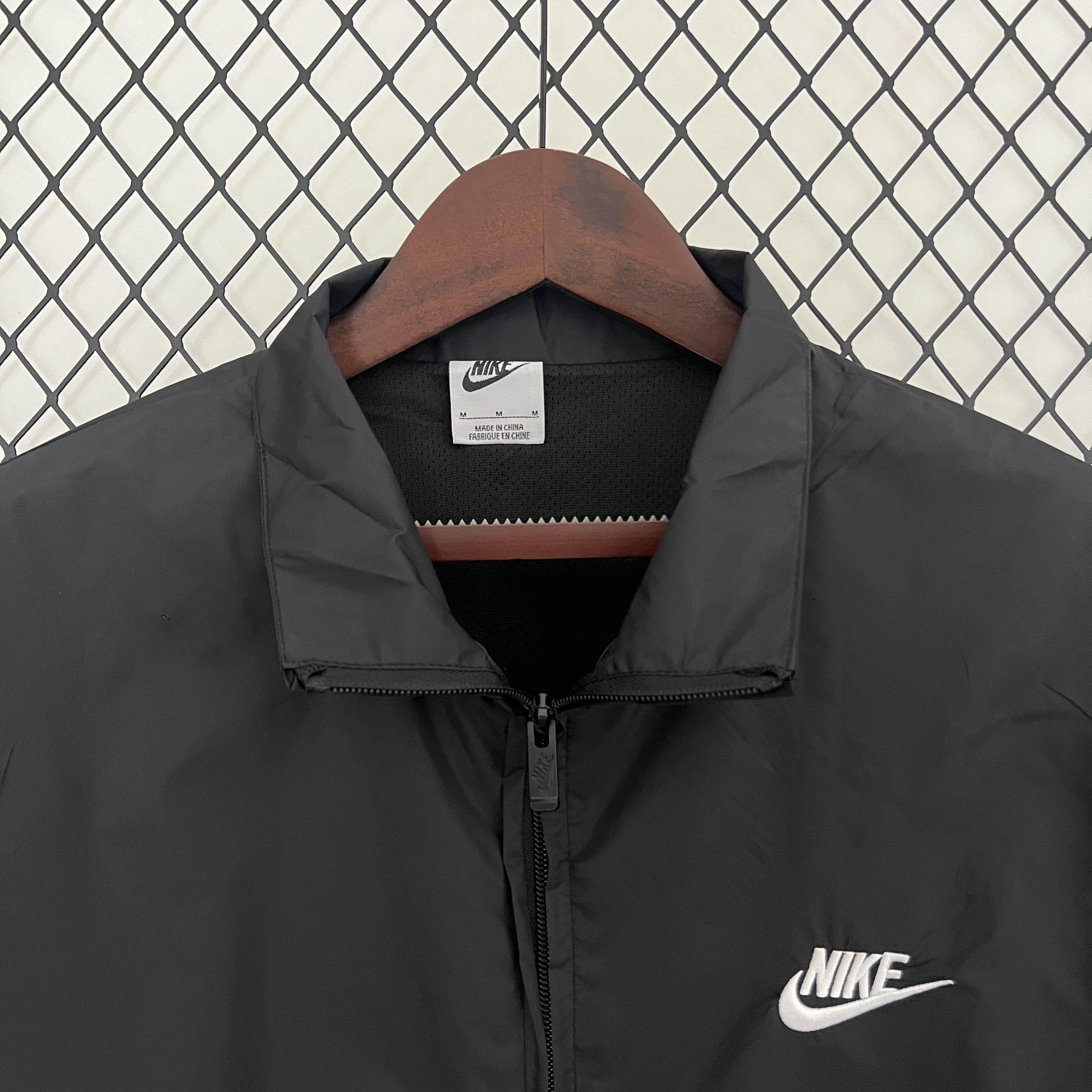CORTAVIENTO NIKE BLACK 2024 - ZonaCamisetas