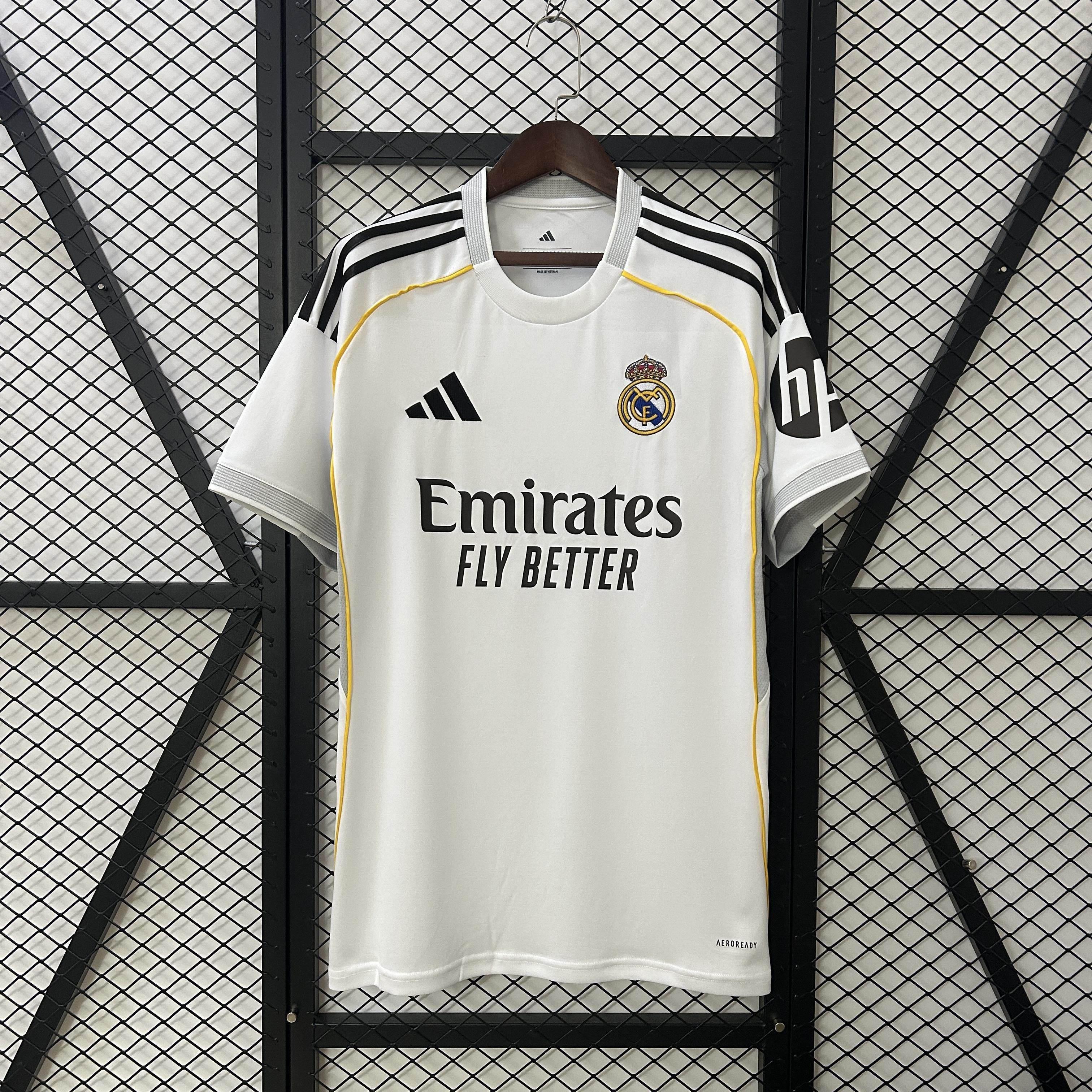 CAMISETA REAL MADRID I 25/26 HOMBRE (VERSIÓN FAN) - ZonaCamisetas