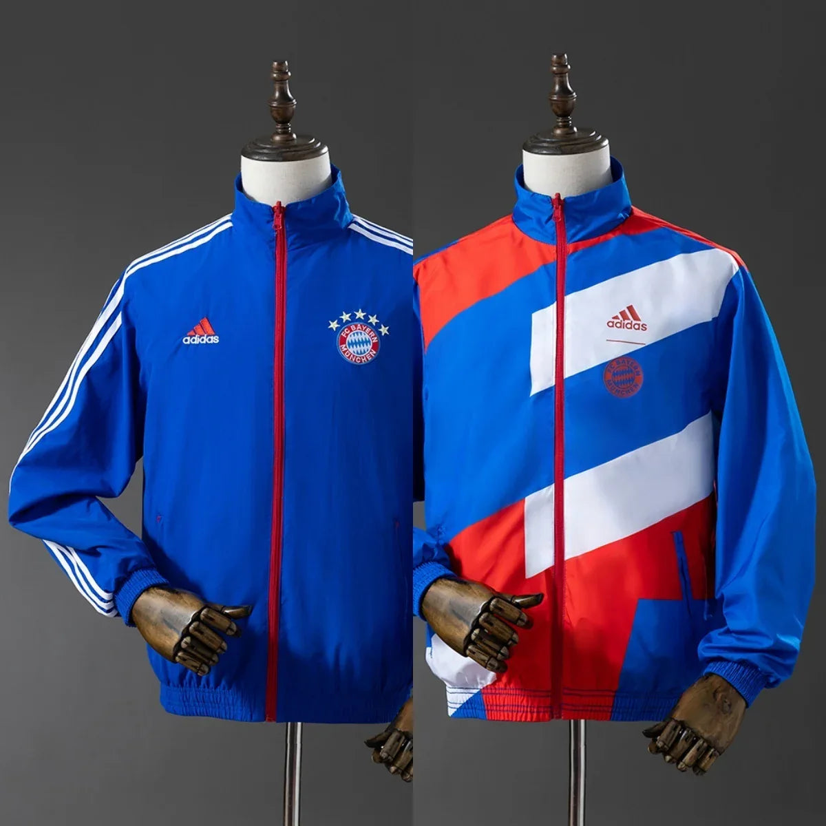 CORTAVIENTO BAYERN MUNICH II REVERSIBLE 2025 - ZonaCamisetas