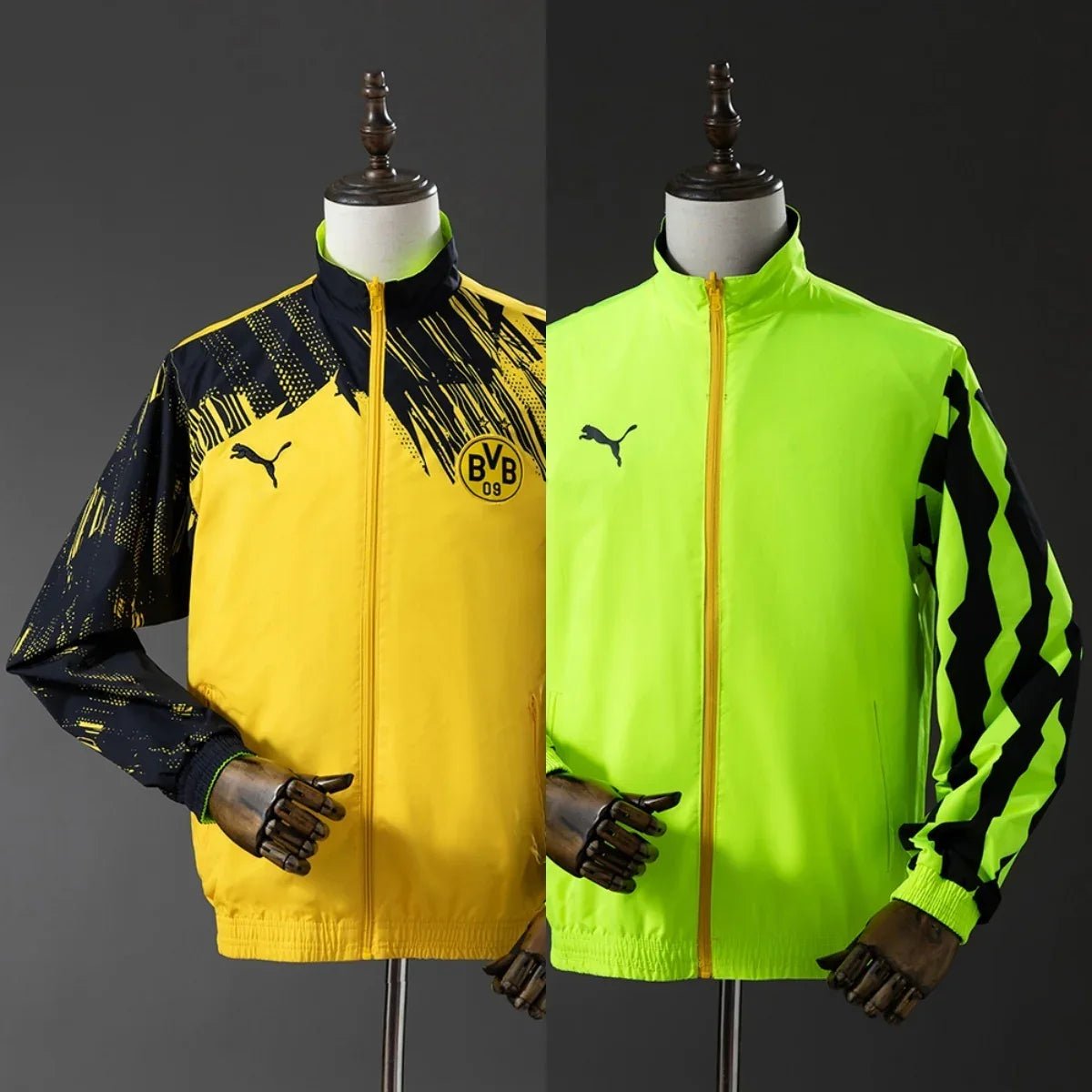 CORTAVIENTO BORUSSIA DORTMUND l REVERSIBLE 2025 - ZonaCamisetas