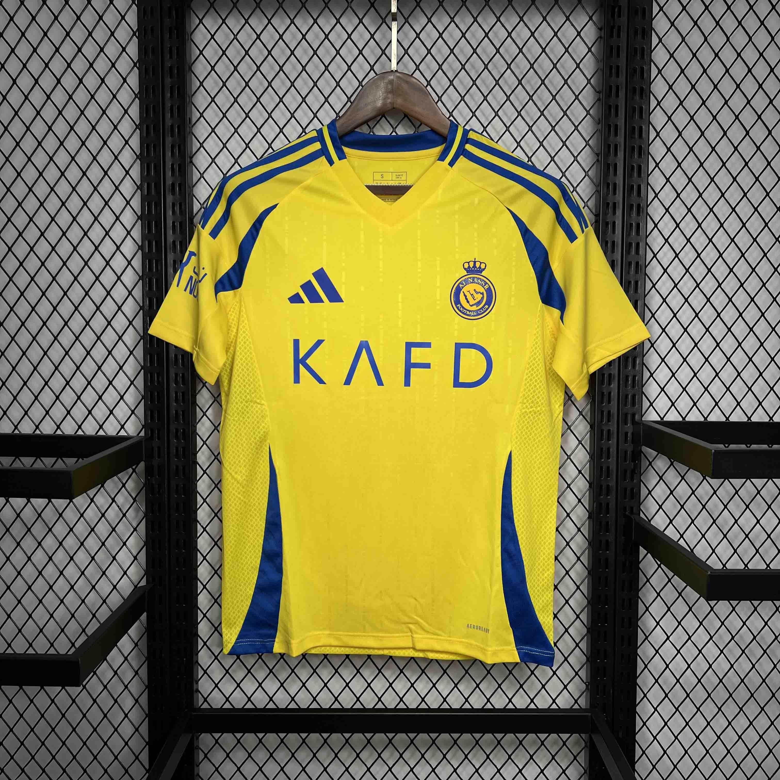 CAMISETA AL NASSR I 24/25 HOMBRE (VERSIÓN FAN) - ZonaCamisetas