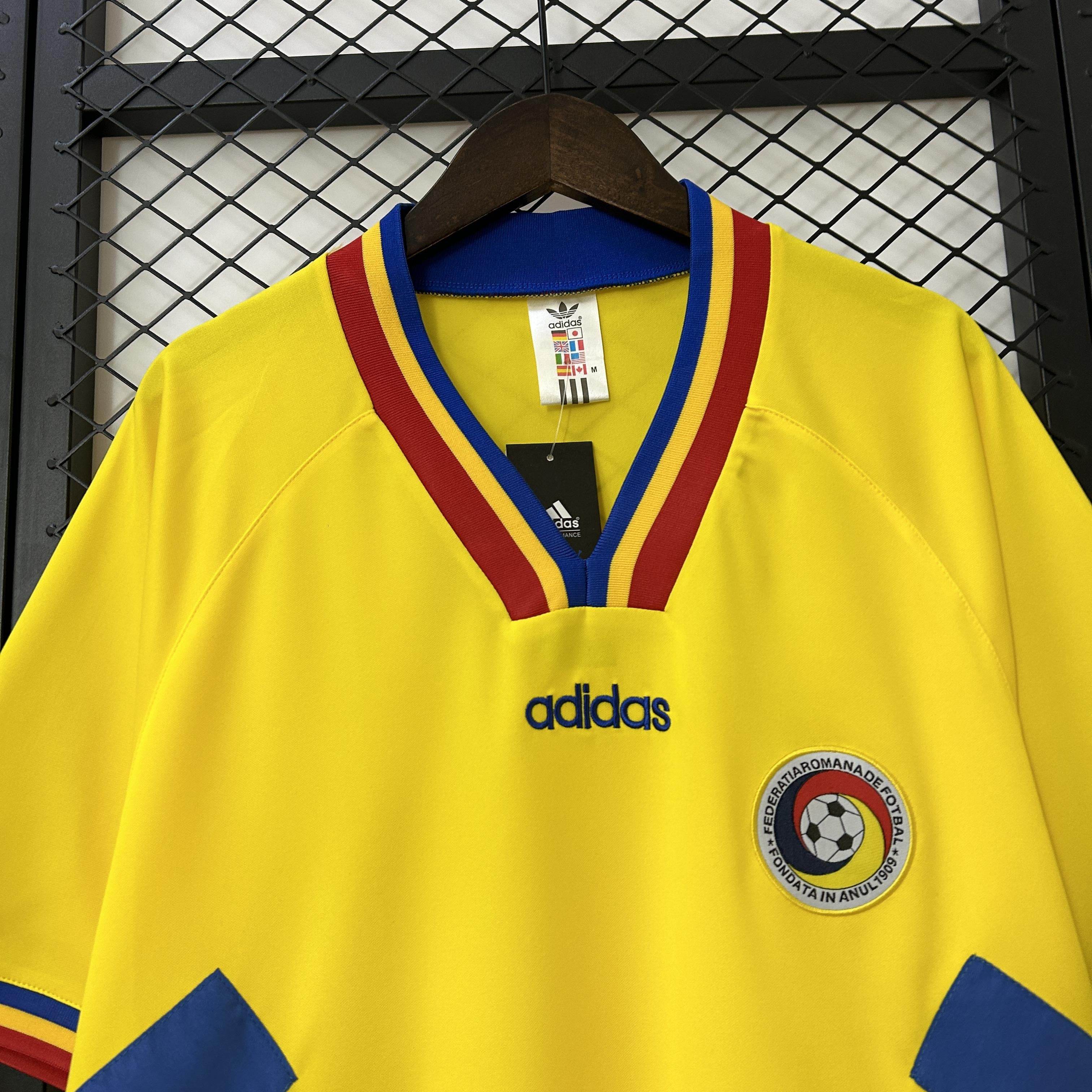 CAMISETA RUMANIA I 1994 HOMBRE (RETRO) - ZonaCamisetas