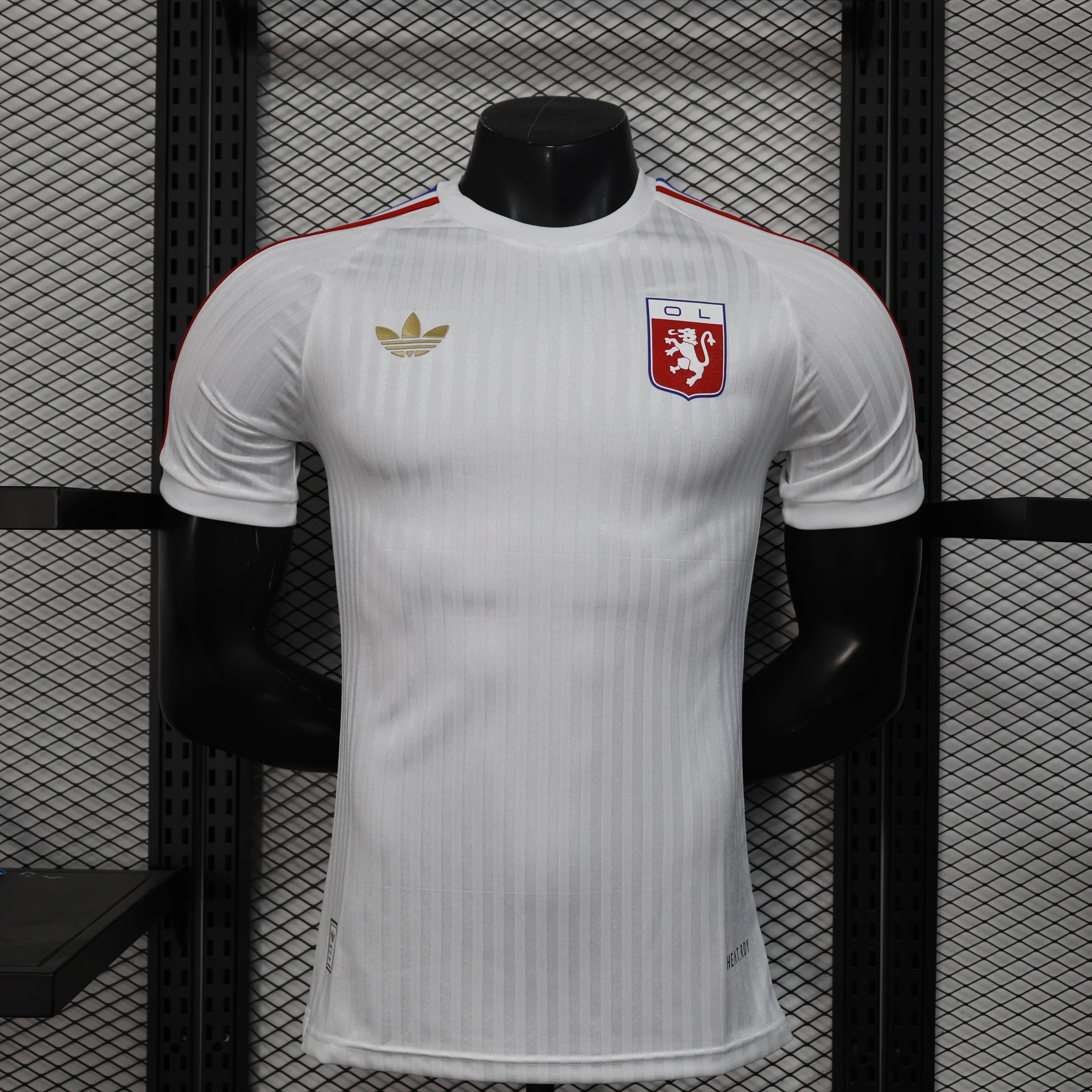 CAMISETA OLYMPIQUE DE LYON I 25/26 HOMBRE (VERSIÓN JUGADOR) - ZonaCamisetas