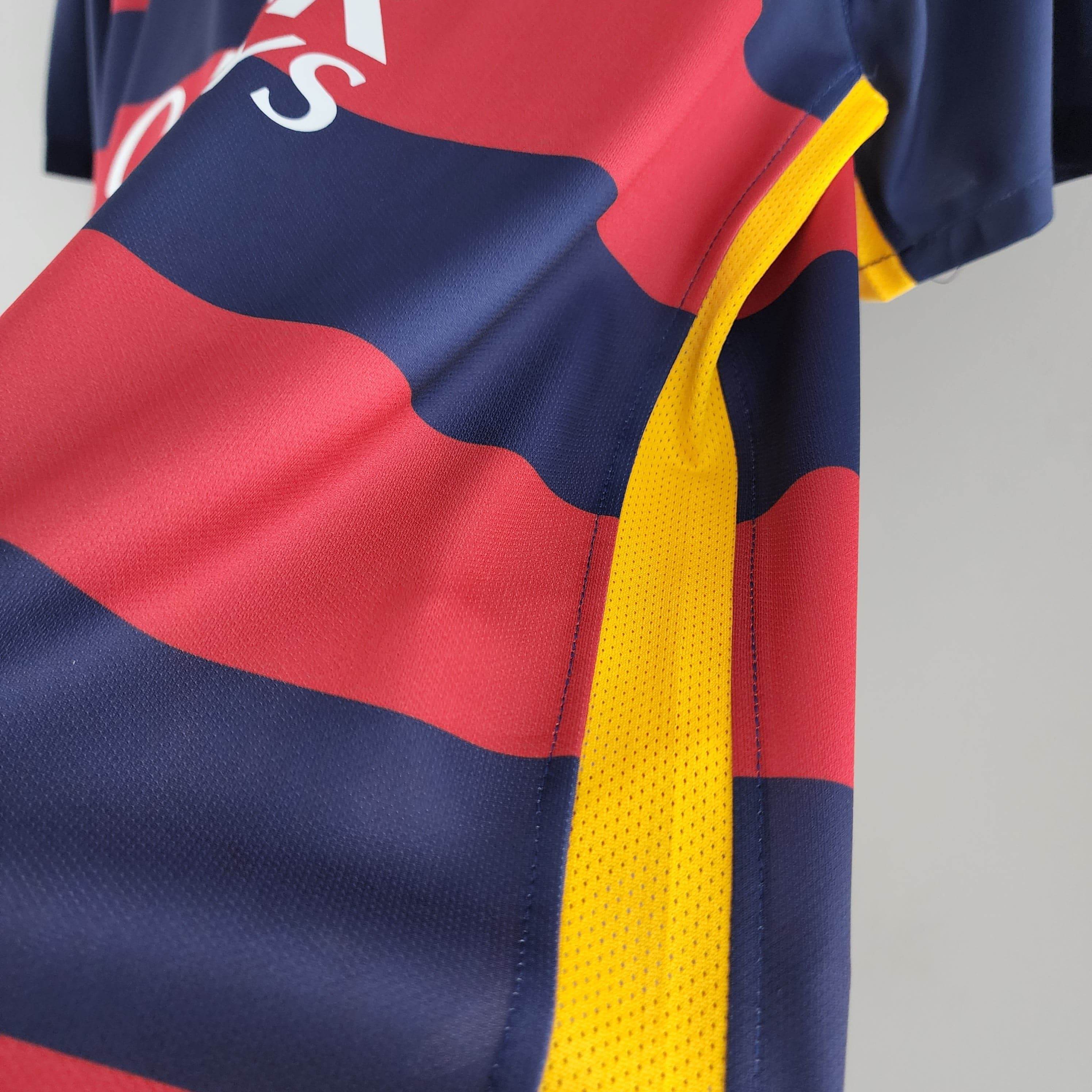CAMISETA BARCELONA I 15/16 HOMBRE (RETRO) - ZonaCamisetas