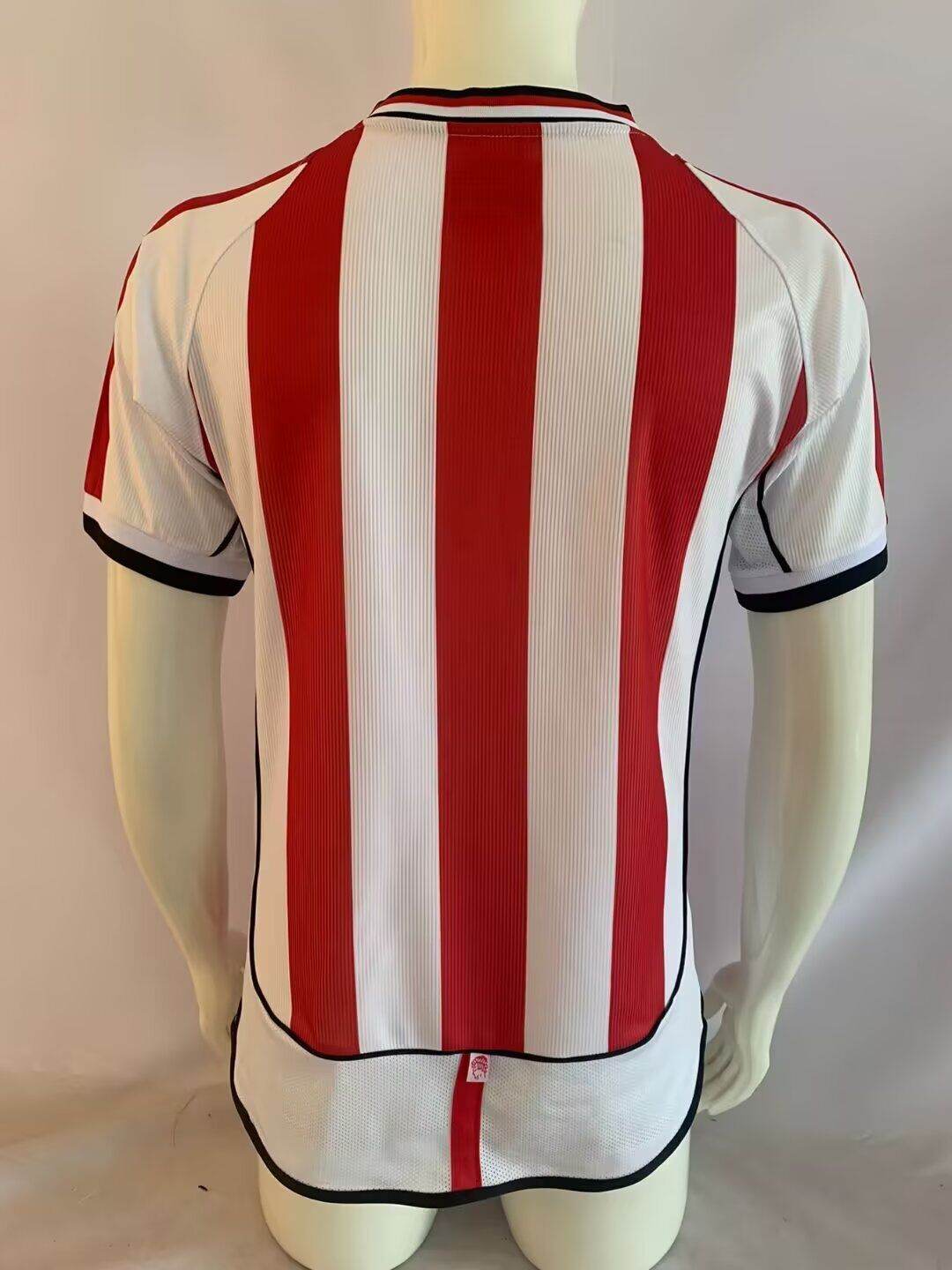 CAMISETA OLYMPIAKOS I 01/02 HOMBRE (RETRO) - ZonaCamisetas