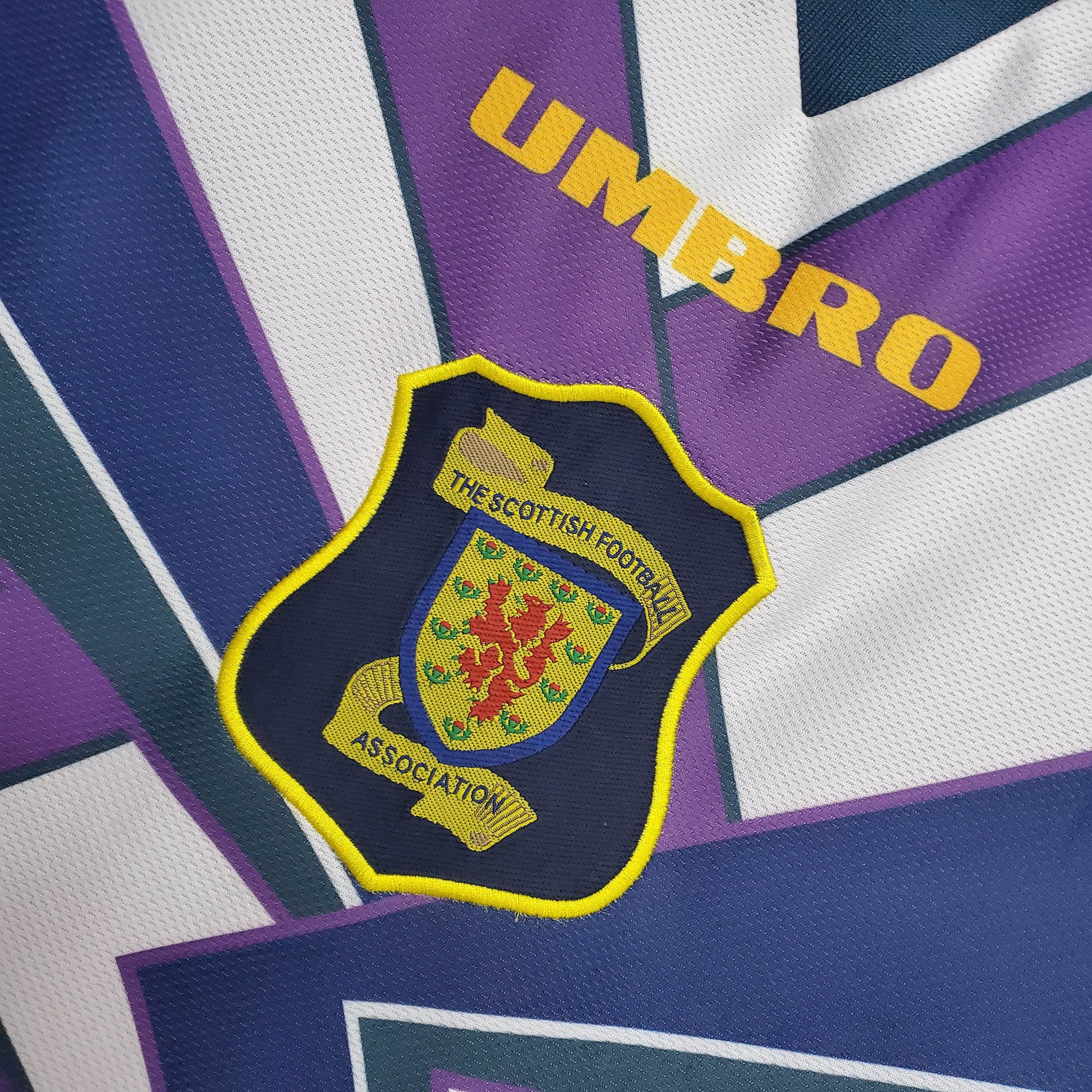 CAMISETA SCOTLAND 94/96 HOMBRE (RETRO) - ZonaCamisetas