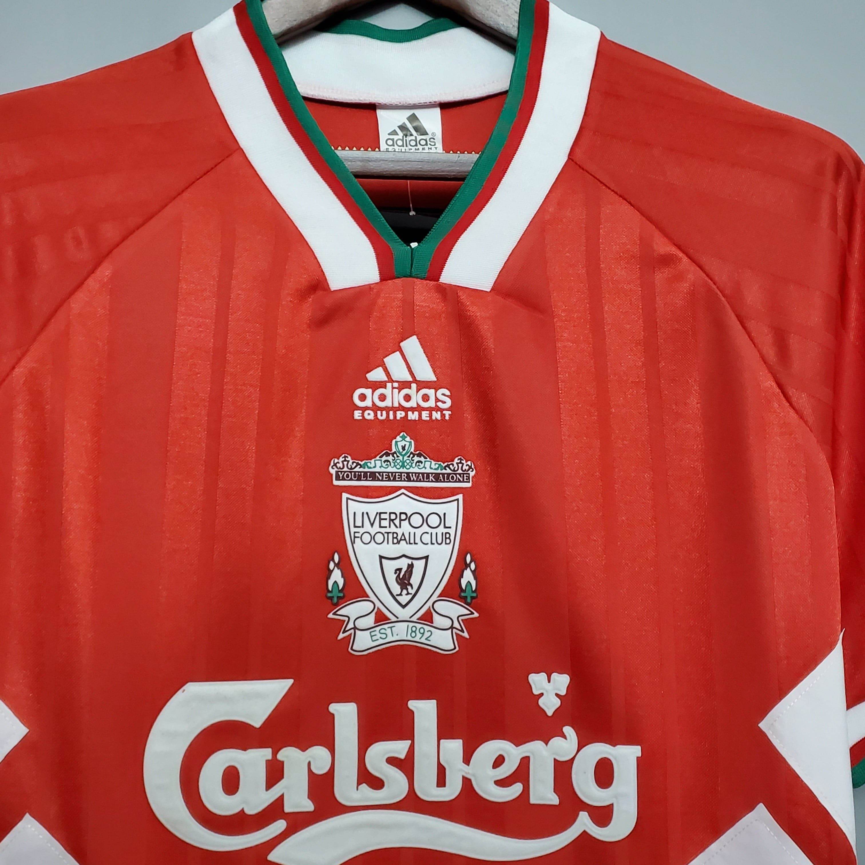 CAMISETA LIVERPOOL I 93/95 HOMBRE (RETRO) - ZonaCamisetas