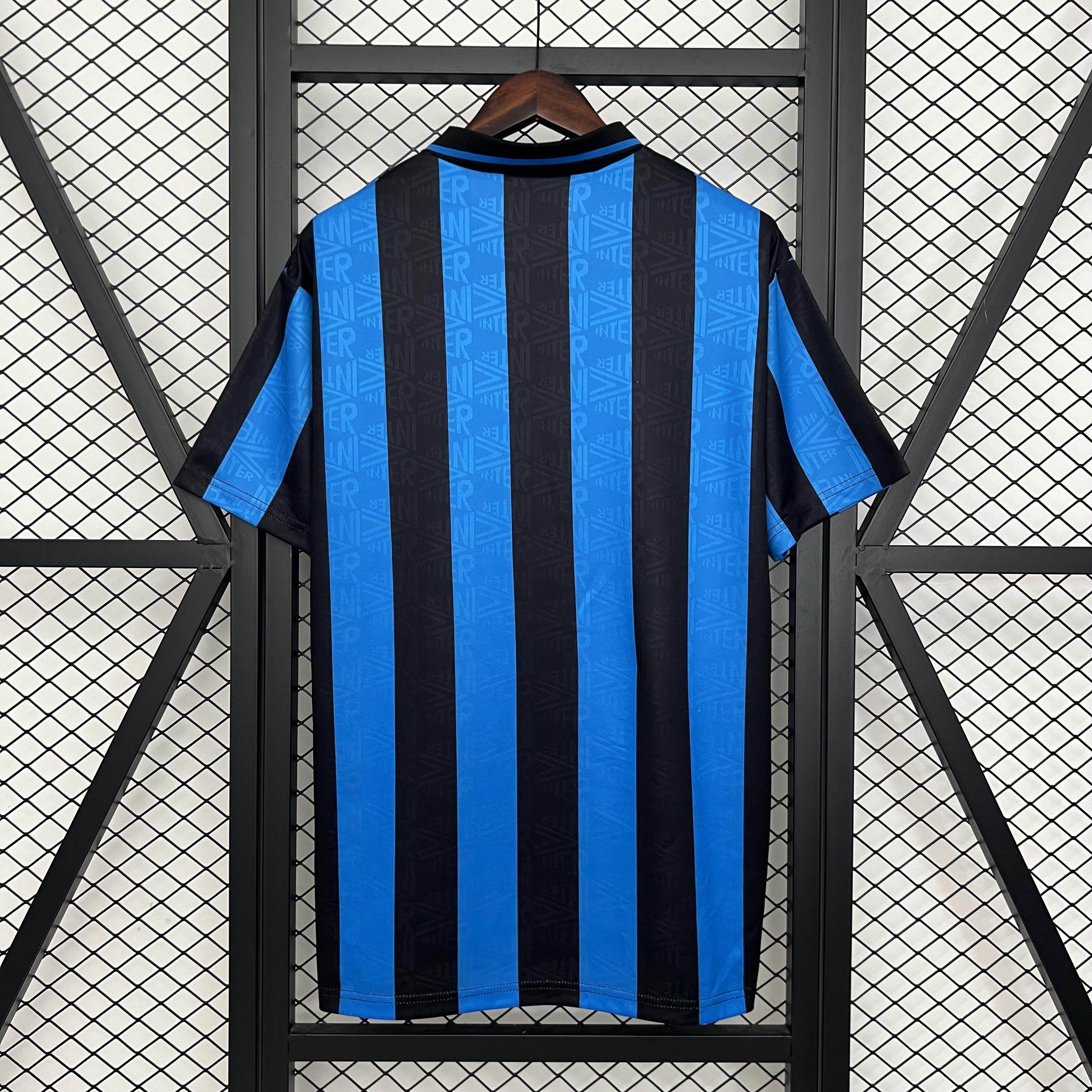 CAMISETA INTER DE MILAN I 92/94 HOMBRE (RETRO) - ZonaCamisetas