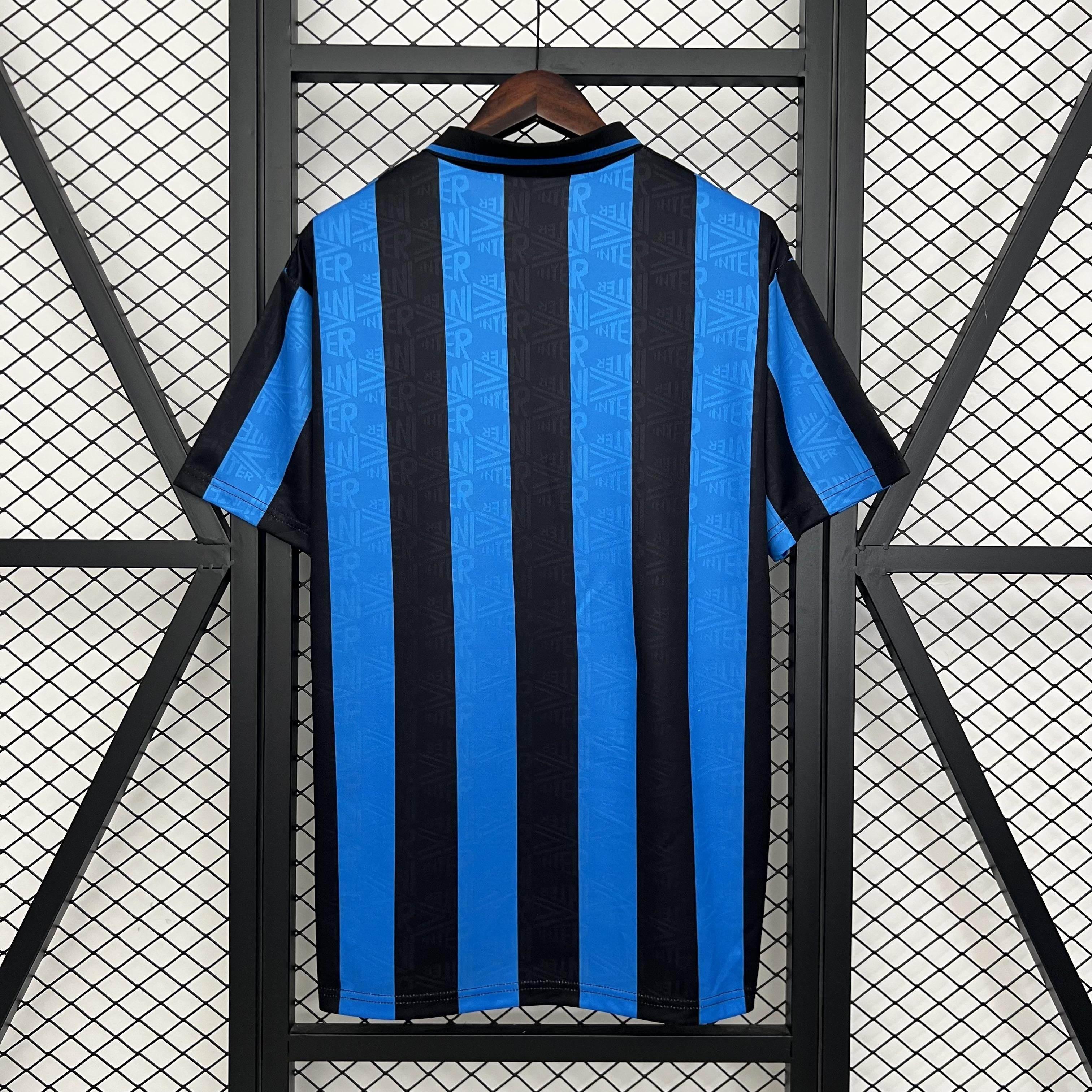CAMISETA INTER DE MILAN I 92/94 HOMBRE (RETRO) - ZonaCamisetas