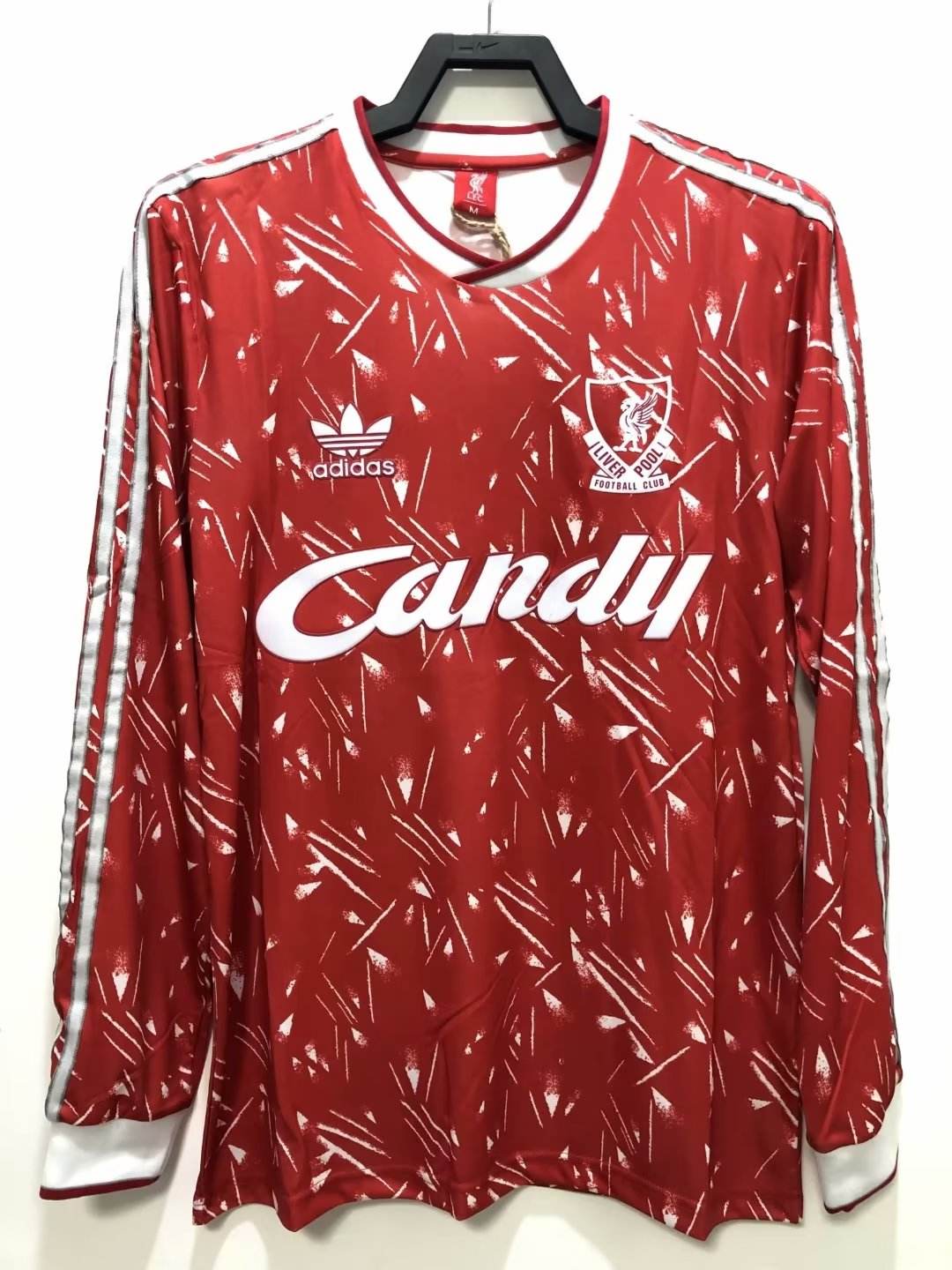 CAMISETA LIVERPOOL I 89/91 MANGA LARGA HOMBRE (RETRO) - ZonaCamisetas