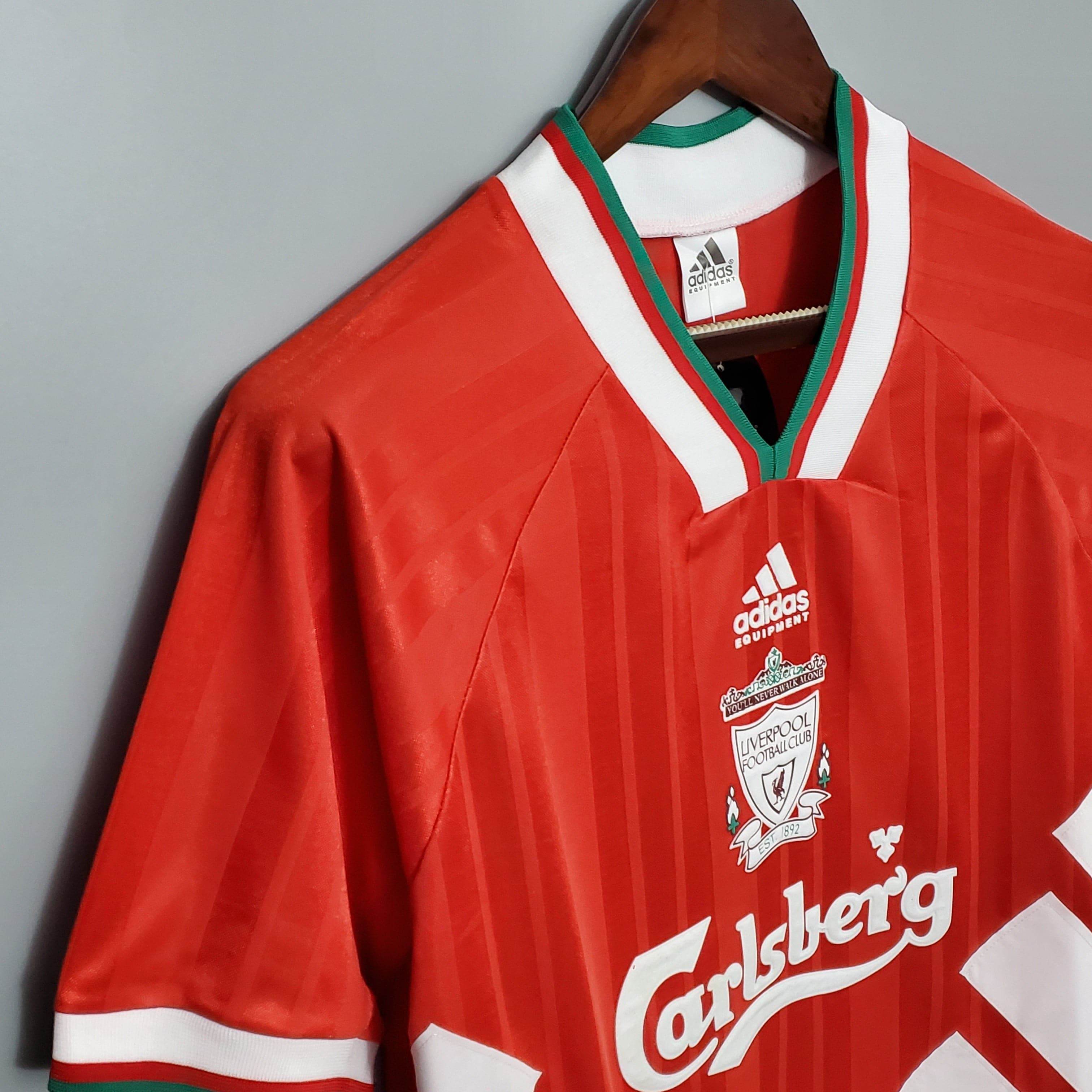 CAMISETA LIVERPOOL I 93/95 HOMBRE (RETRO) - ZonaCamisetas