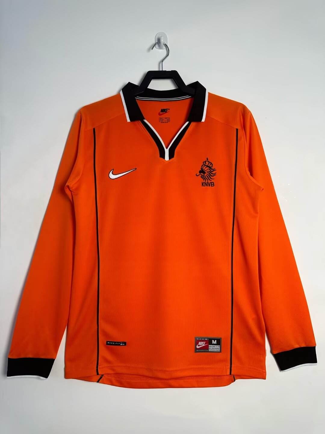 CAMISETA HOLANDA I 98/99 HOMBRE MANGA LARGA (RETRO) - ZonaCamisetas