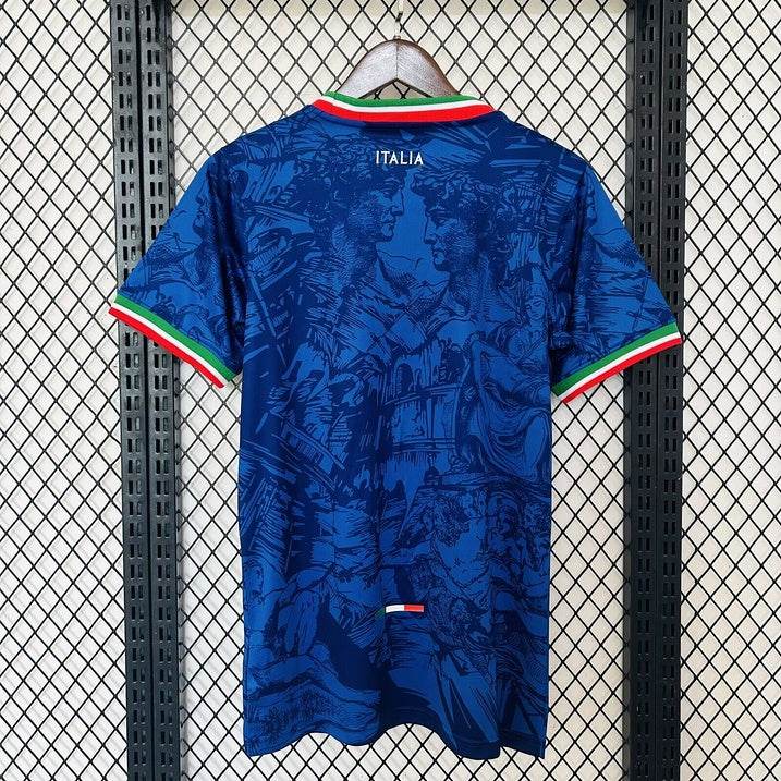 CAMISETA ITALIA I EDICIÓN ESPECIAL 2024 HOMBRE (VERSIÓN FAN) - ZonaCamisetas