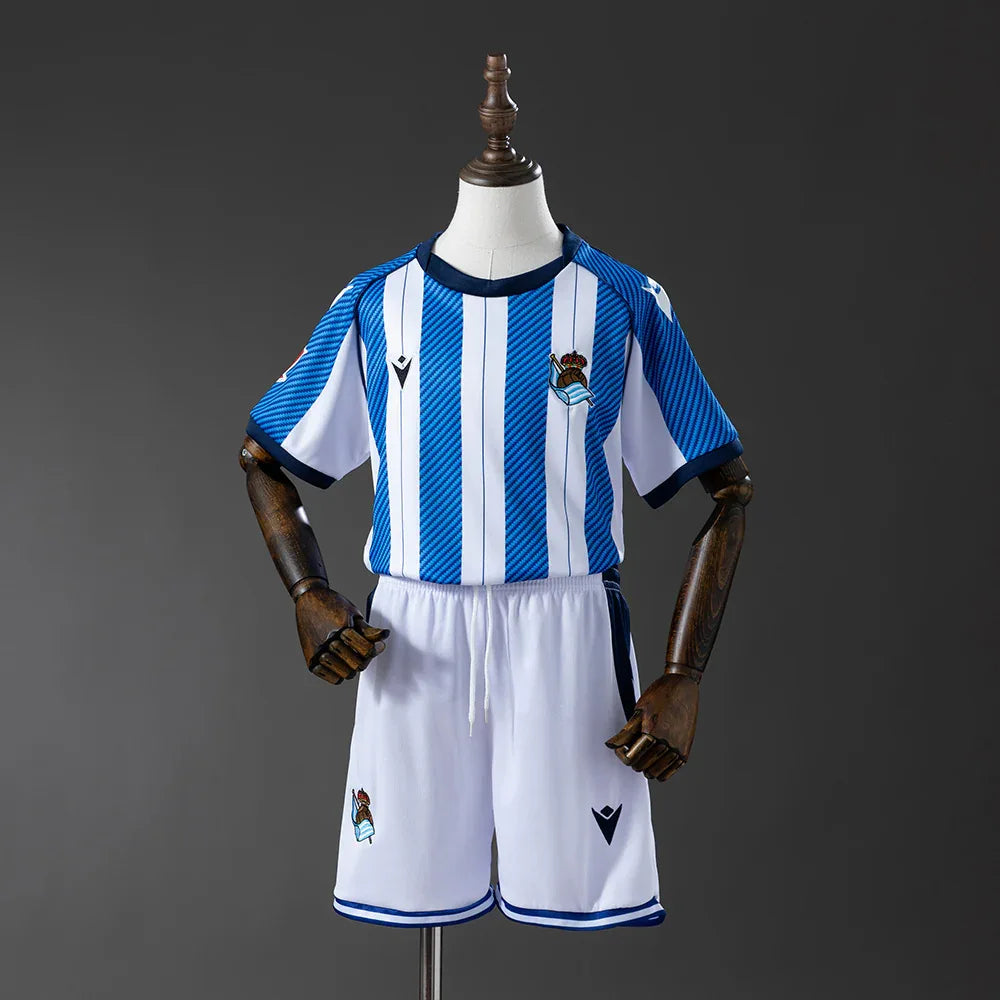 CAMISETA REAL SOCIEDAD II 25/26 CONJUNTO INFANTIL - ZonaCamisetas